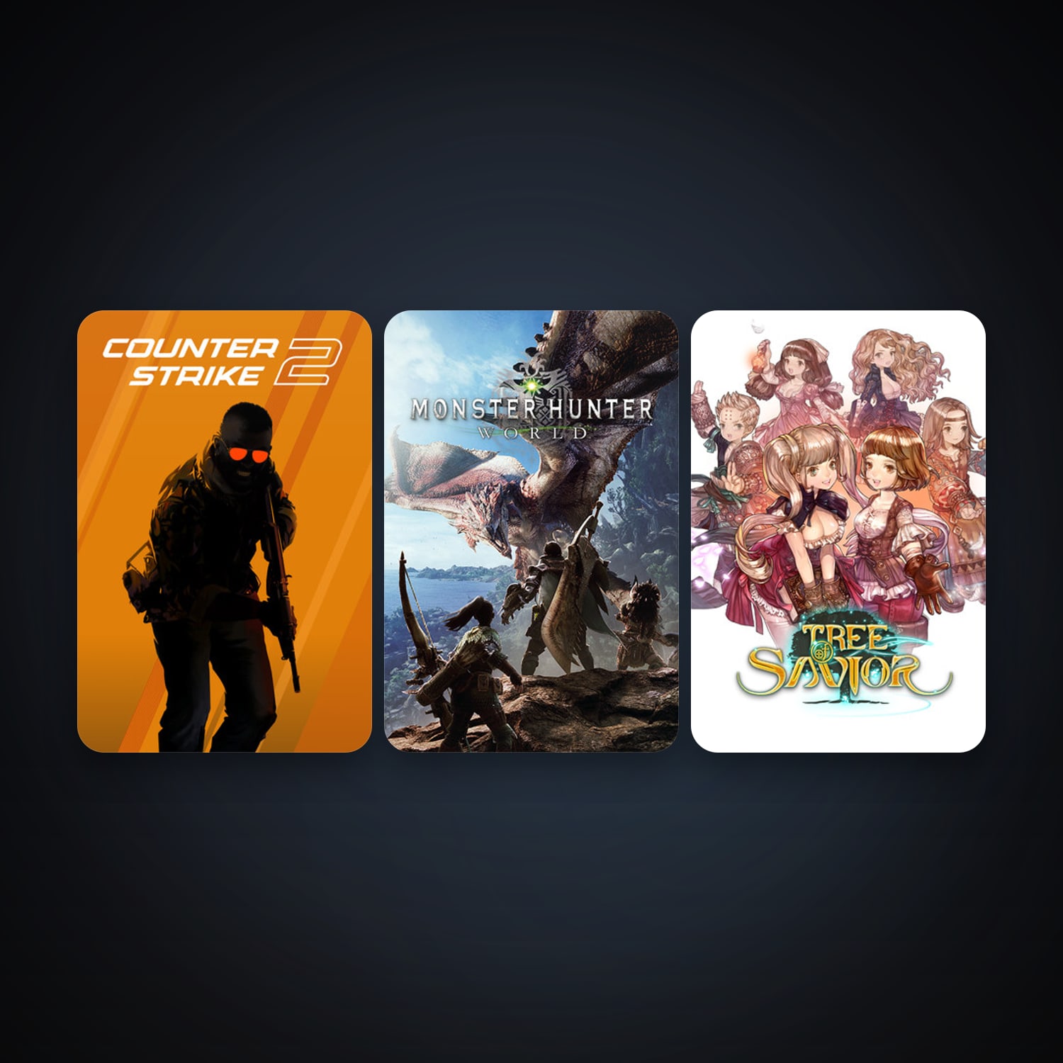 CS2 Prime + Tree of Savior, 3 games, clean — HabibiAccounts