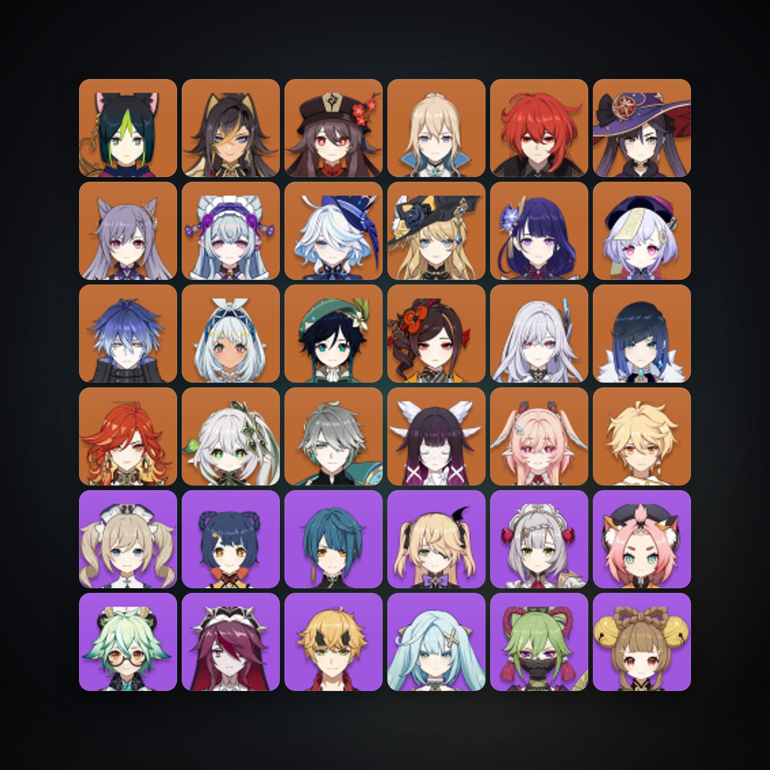 Genshin Impact | AR 60 | 73 Chars | 23× 5★ — Genshin / miHoYo Account — HabibiAccounts