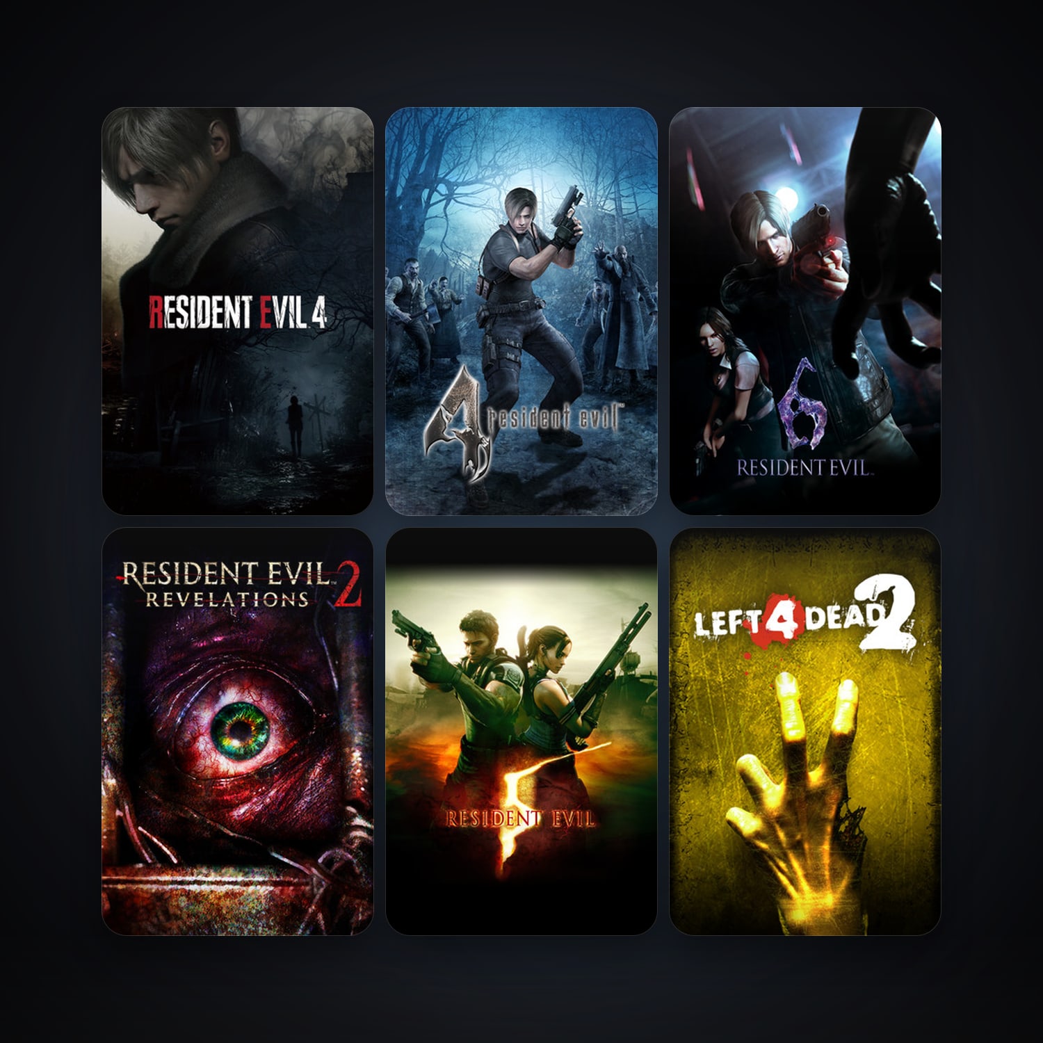 Left 4 Dead + Left 4 Dead 2, 11 games, clean — HabibiAccounts
