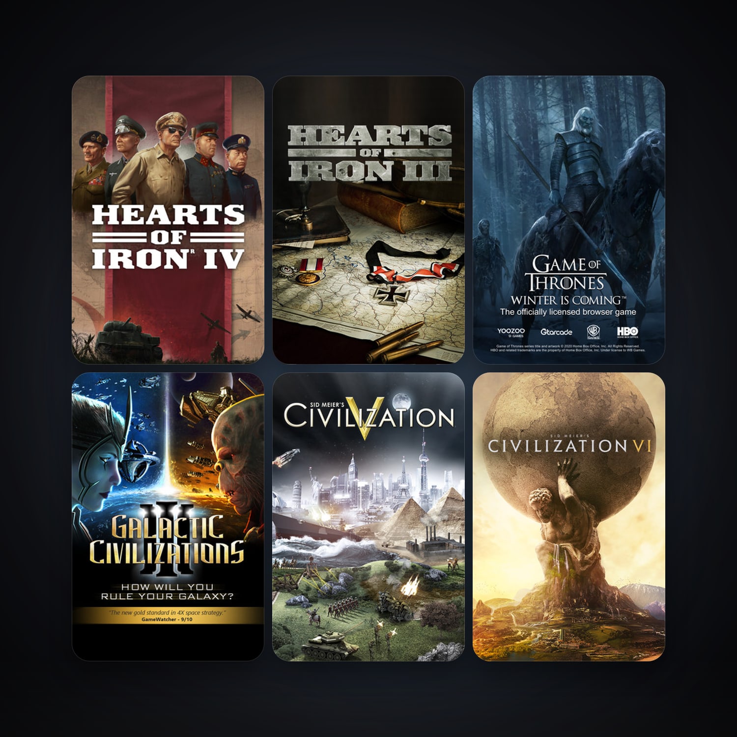 Medieval II: Total War + Sid Meier's Civilization V, 101 games, Steam 10, clean — HabibiAccounts