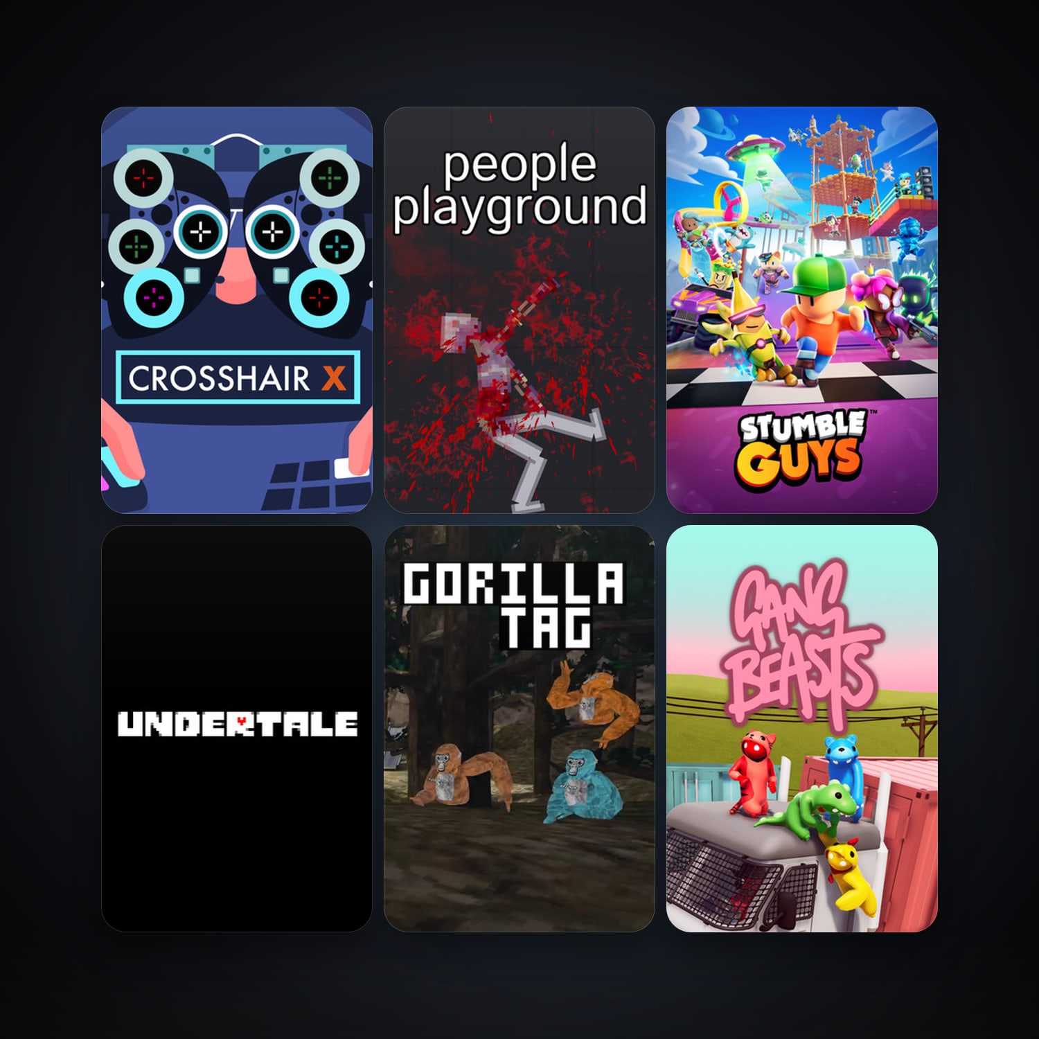 Garry's Mod + Gang Beasts, 43 games, clean — HabibiAccounts