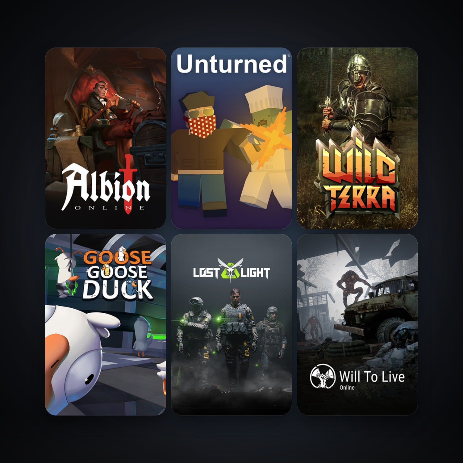 Unturned + Wild Terra Online, 14 games, clean — HabibiAccounts