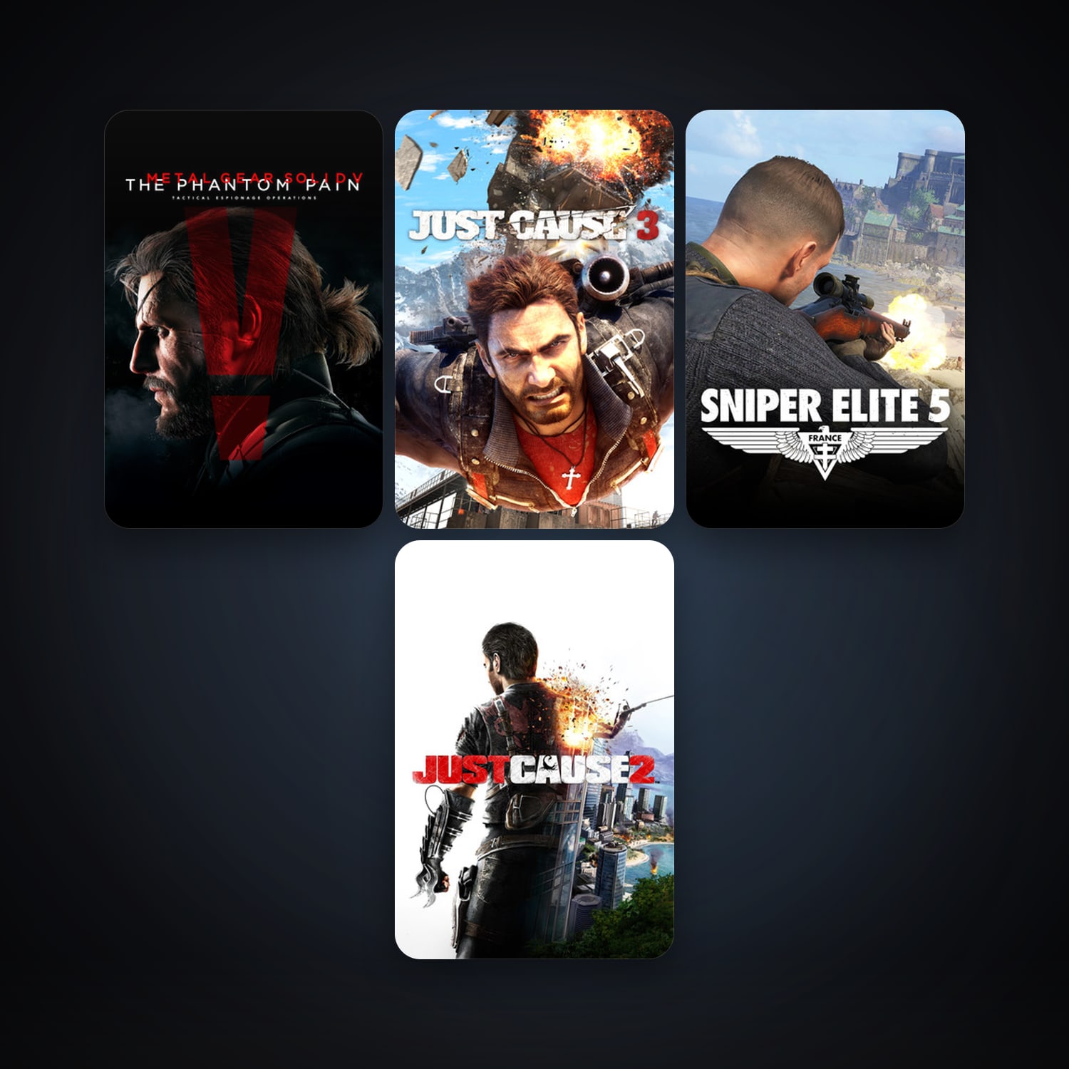 Just Cause 2 + Just Cause 3, 4 games, clean — HabibiAccounts