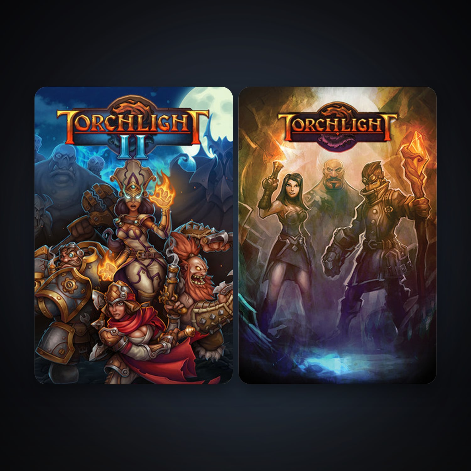 Torchlight + Torchlight II, 2 games, clean — HabibiAccounts