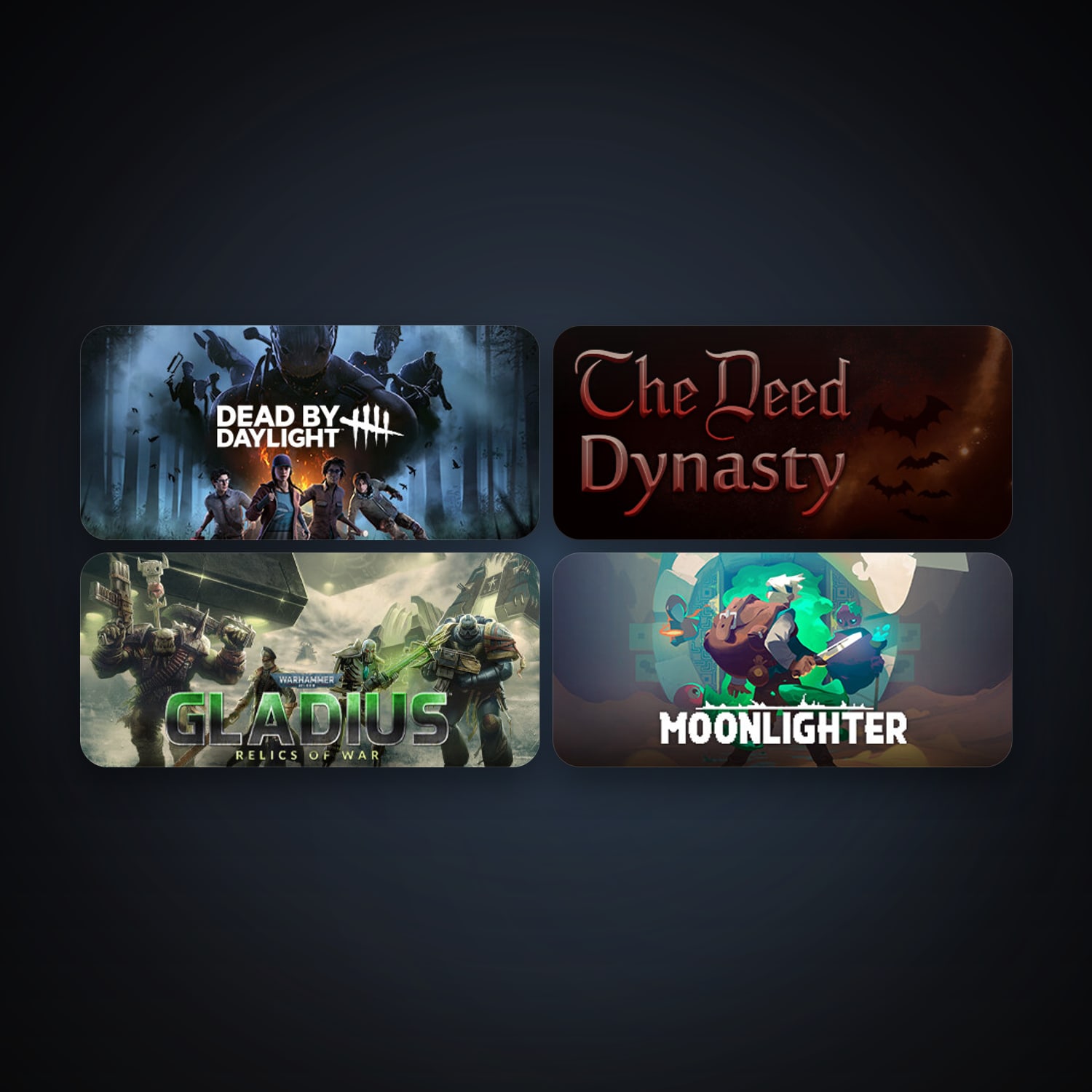Dead by Daylight + The Deed: Dynasty, 11 games, clean — HabibiAccounts