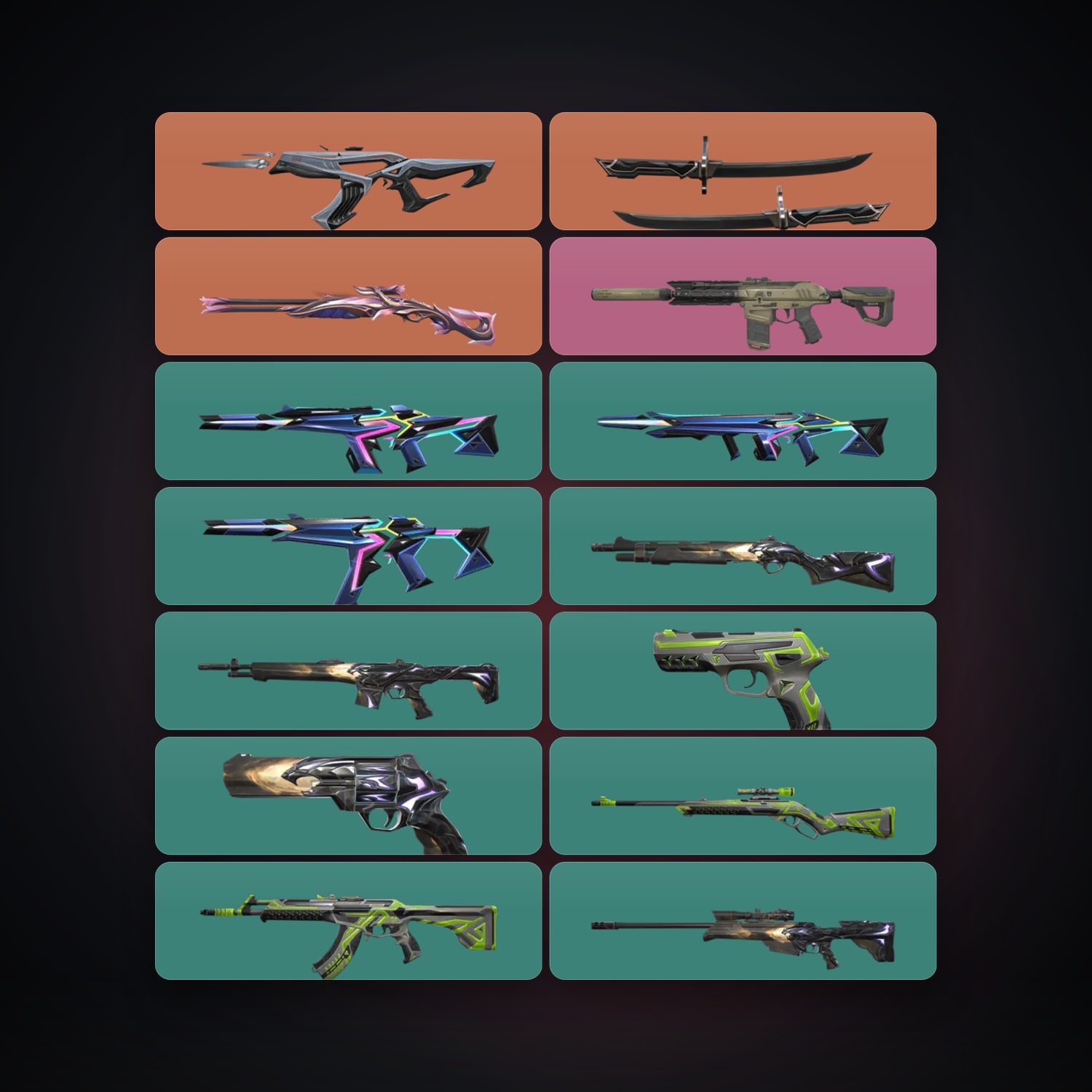 BR Silver 2 locker — 1 knives, 14 skins, lvl 51 — HabibiAccounts