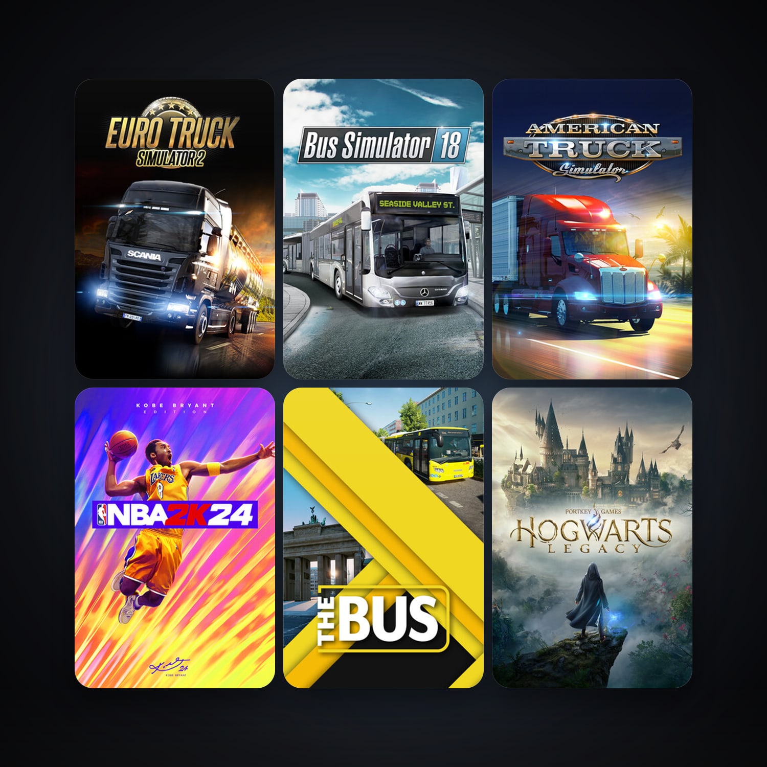 Free CS2 (No Prime) + Euro Truck Simulator 2, 16 games, clean — HabibiAccounts