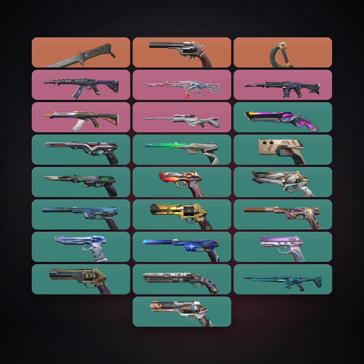 EU Plat 3 locker — 2 knives, 27 skins, lvl 337 — HabibiAccounts