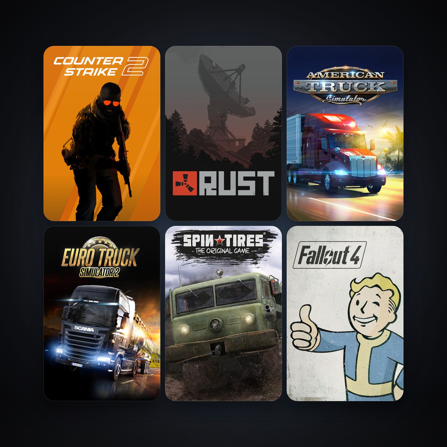 CS2 Prime + Garry's Mod, 30 games, Steam 24, clean — HabibiAccounts