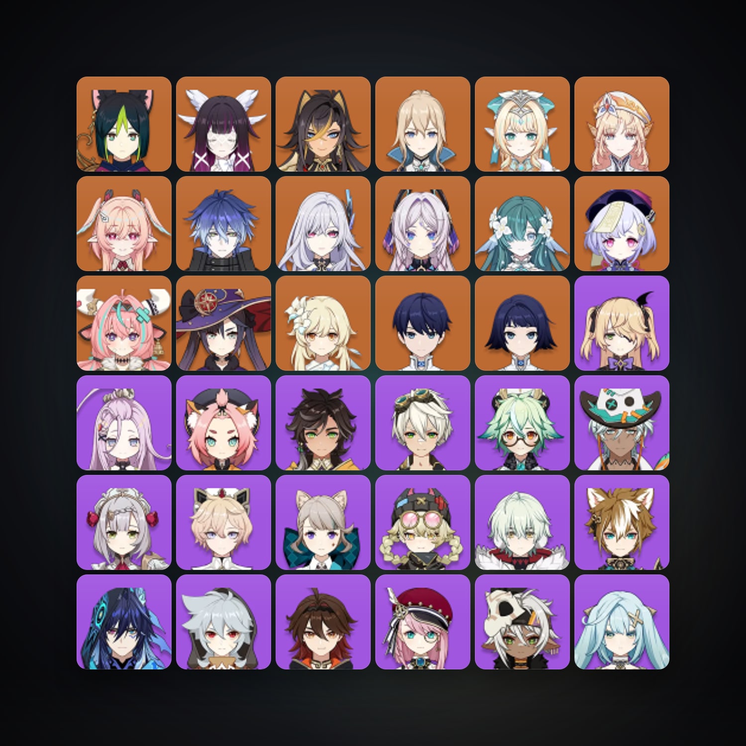 Genshin Impact | AR 59 | 57 Chars | 14× 5★ — HabibiAccounts