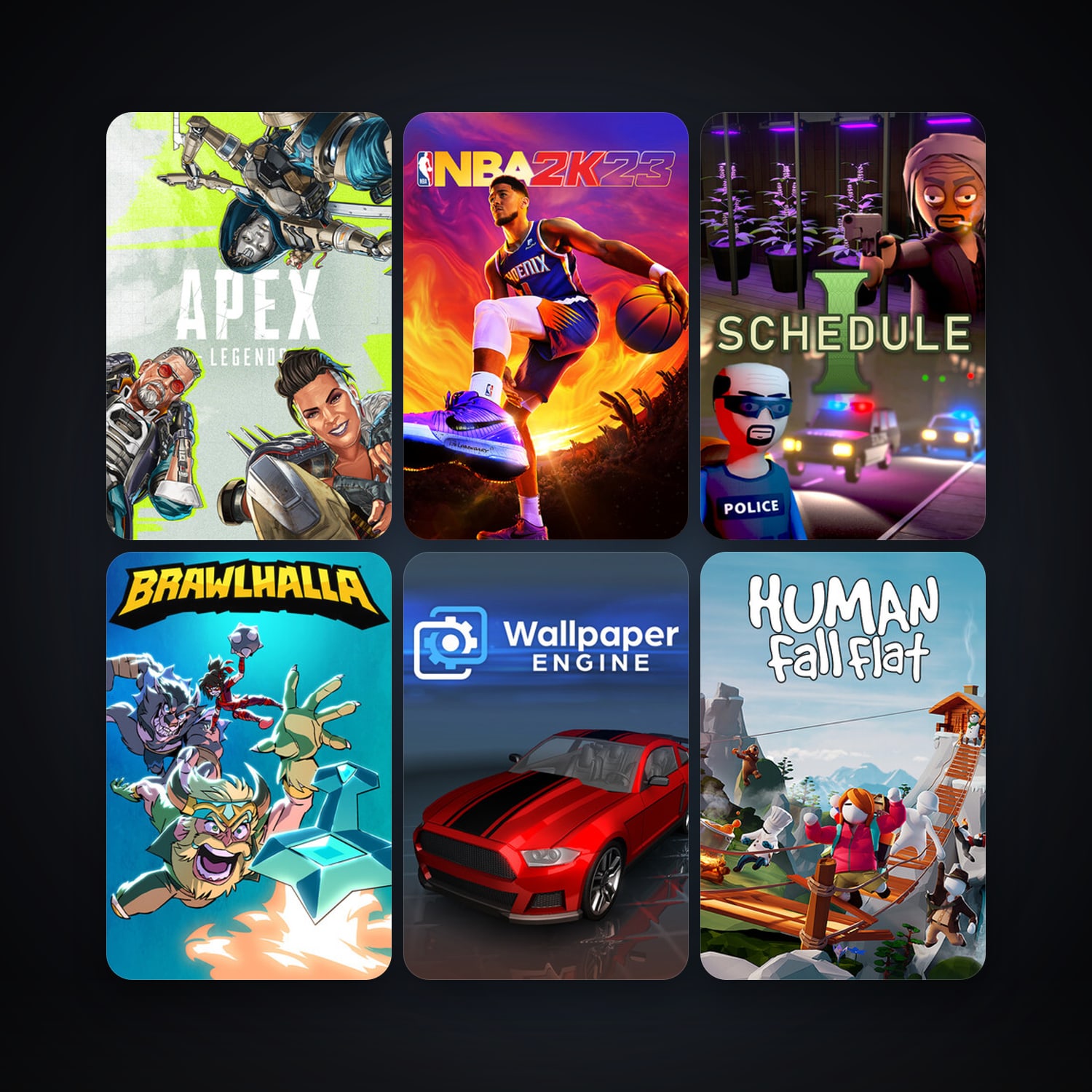 LEGO Marvel Super Heroes + Brawlhalla, 31 games, clean — HabibiAccounts
