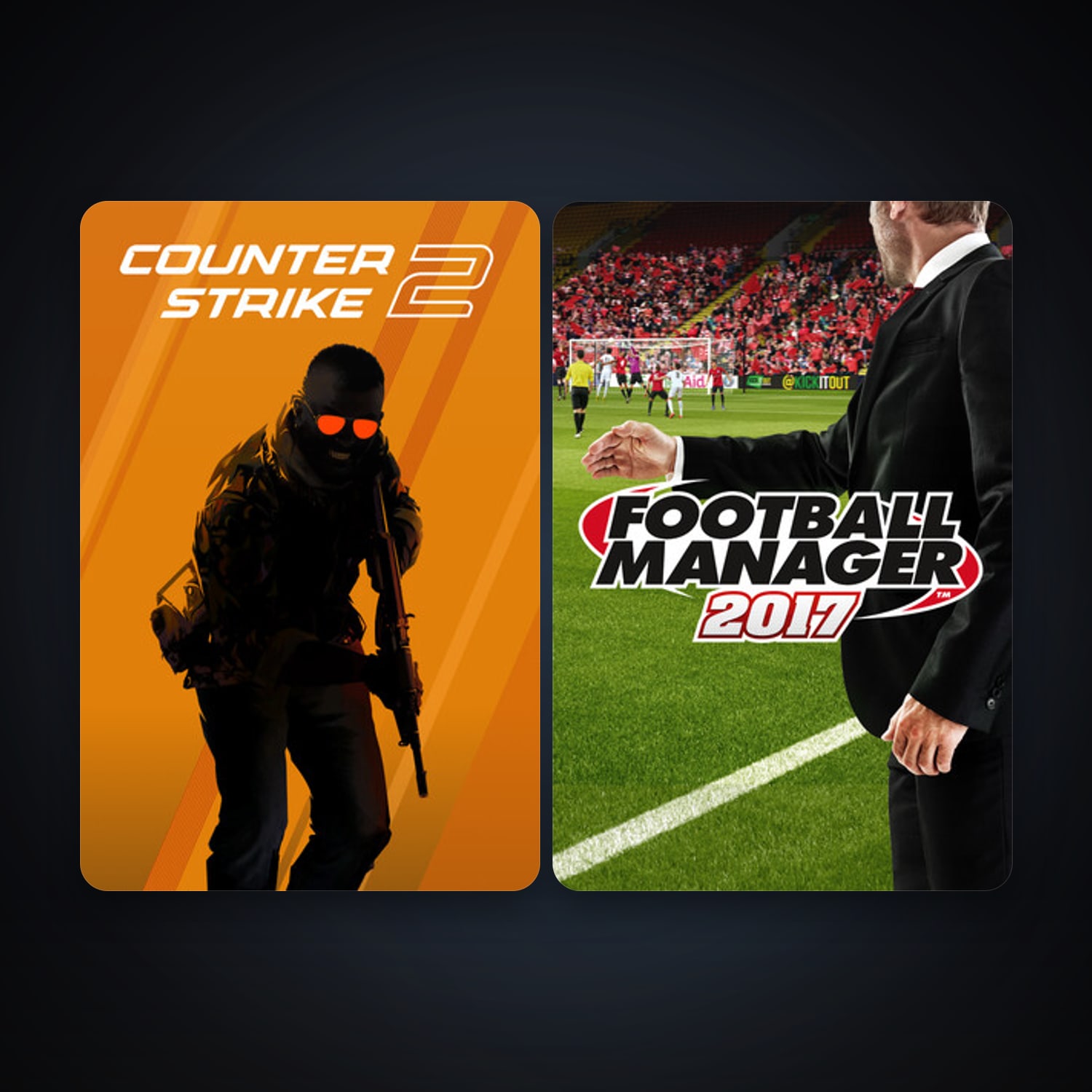 CS2 Prime + Football Manager 2017, 3 games, clean — HabibiAccounts