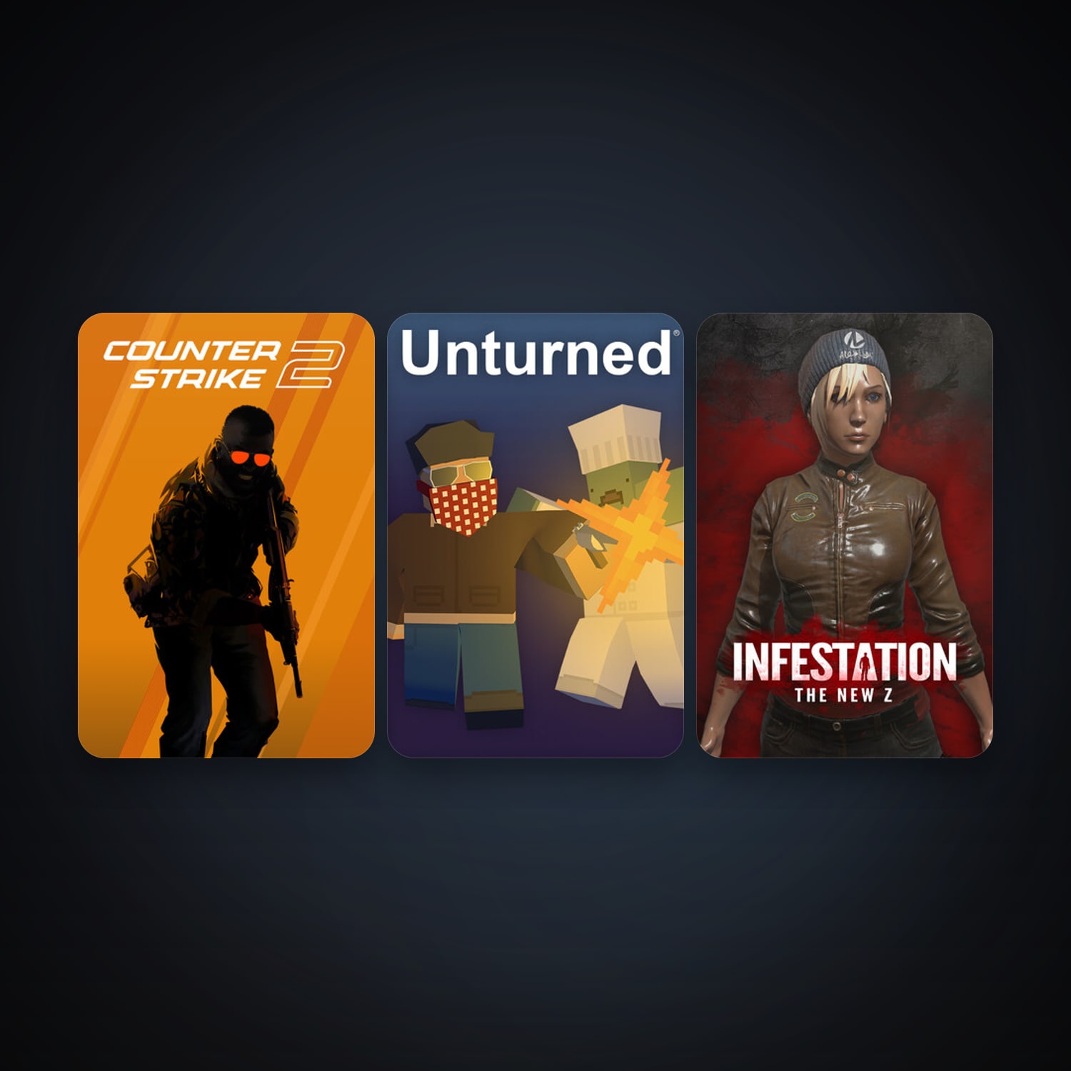 CS2 Prime + Unturned, 5 games, clean — HabibiAccounts