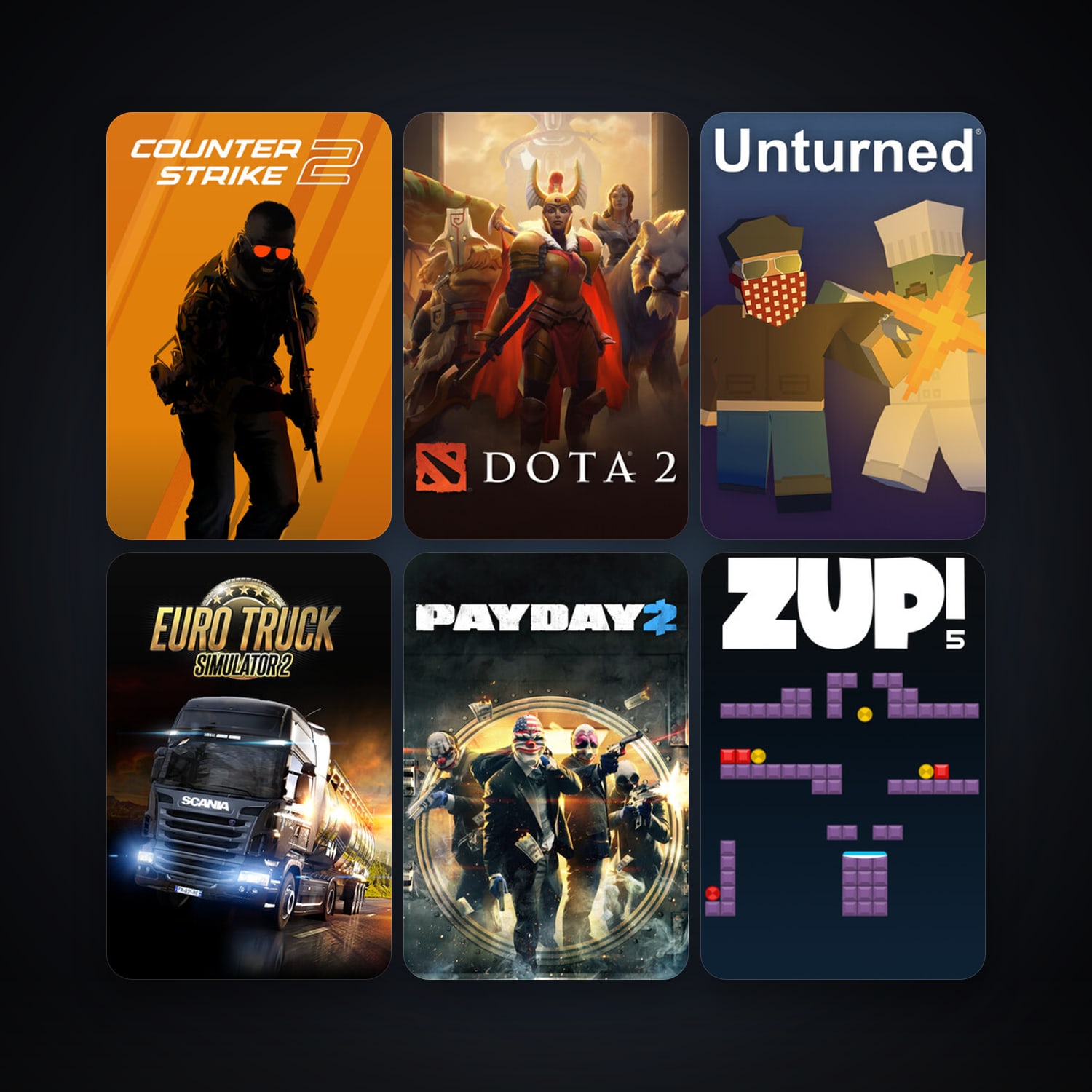 Dota 2 + CS2 Prime, 24 games, Steam 32, clean — HabibiAccounts