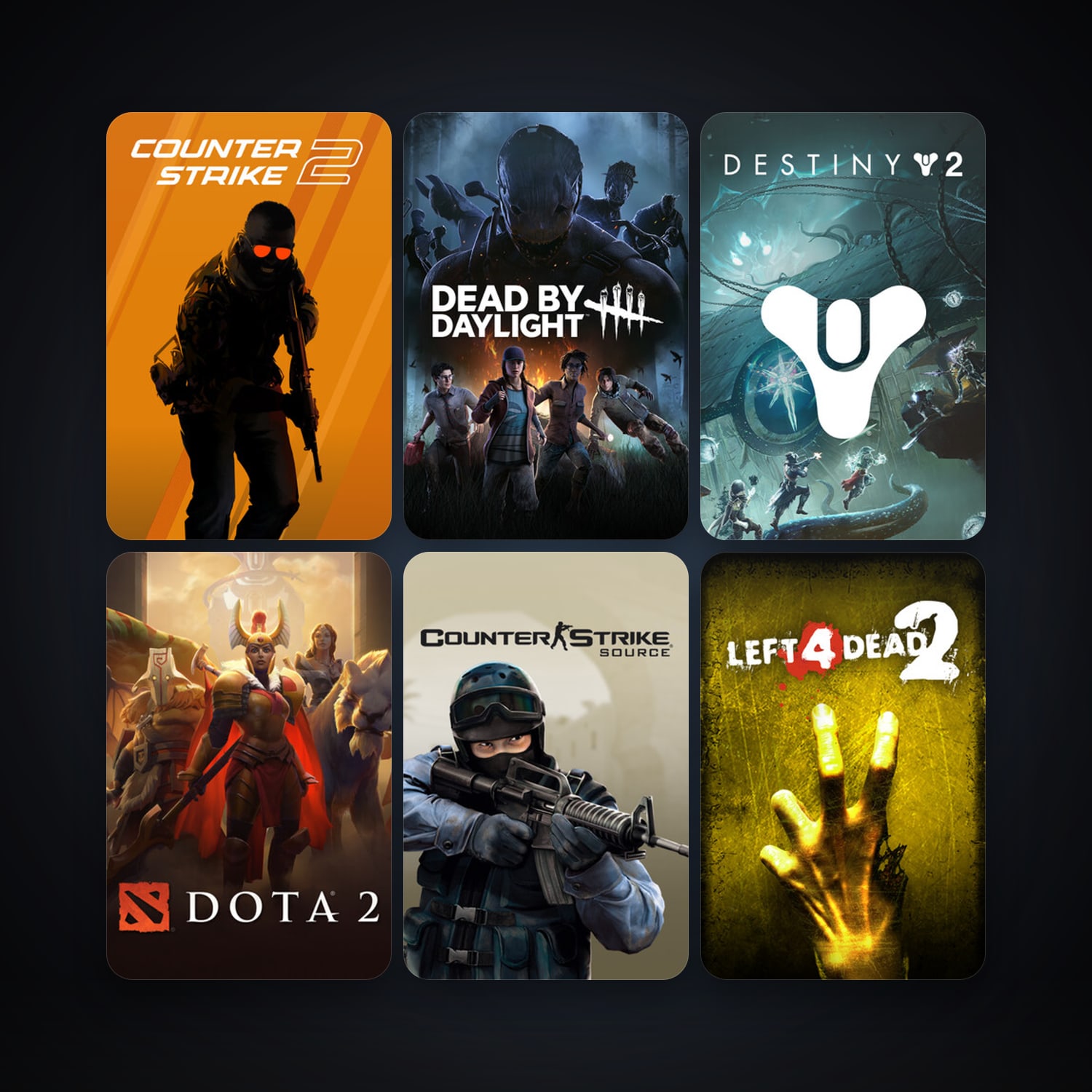 Counter-Strike + Counter-Strike: Source, 22 games, clean — HabibiAccounts