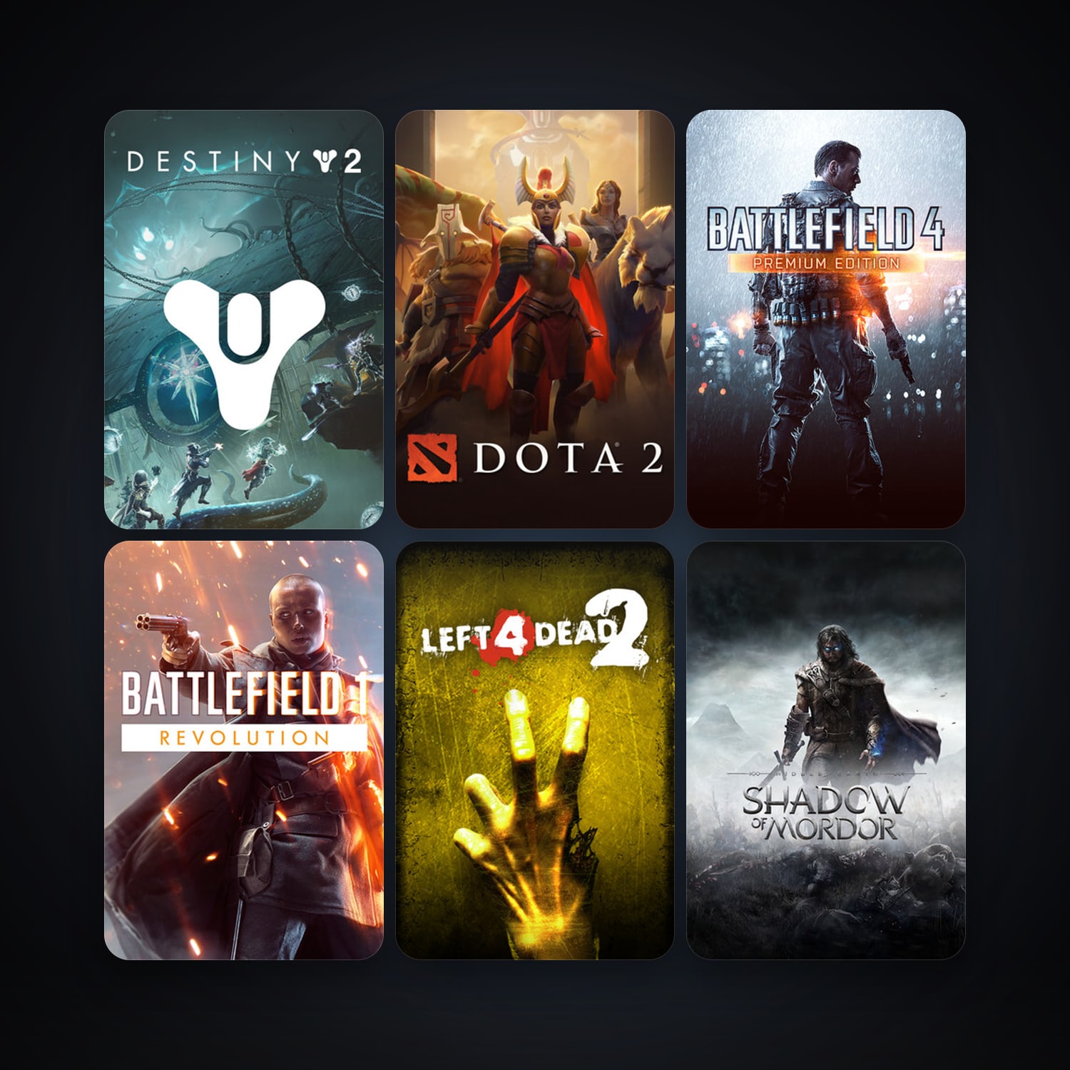Left 4 Dead 2 + Dota 2, 66 games, clean — HabibiAccounts