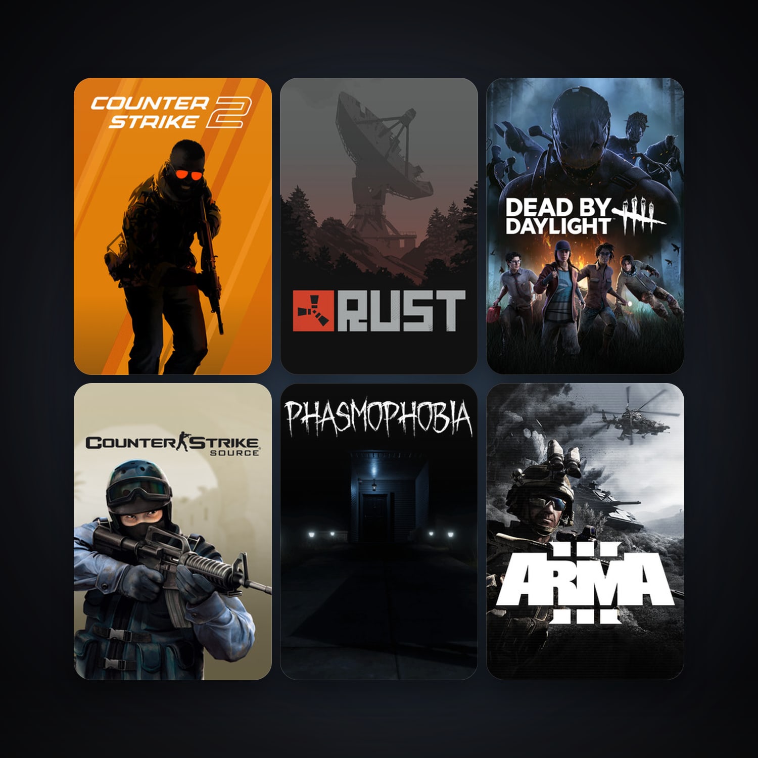 Counter-Strike + Team Fortress Classic, 109 games, Steam 35, clean — HabibiAccounts