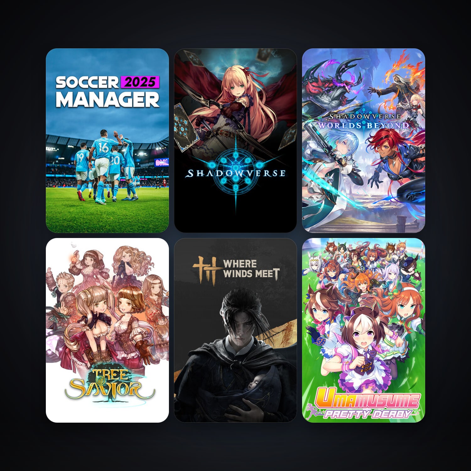 Tree of Savior + Shadowverse, 14 games, clean — HabibiAccounts