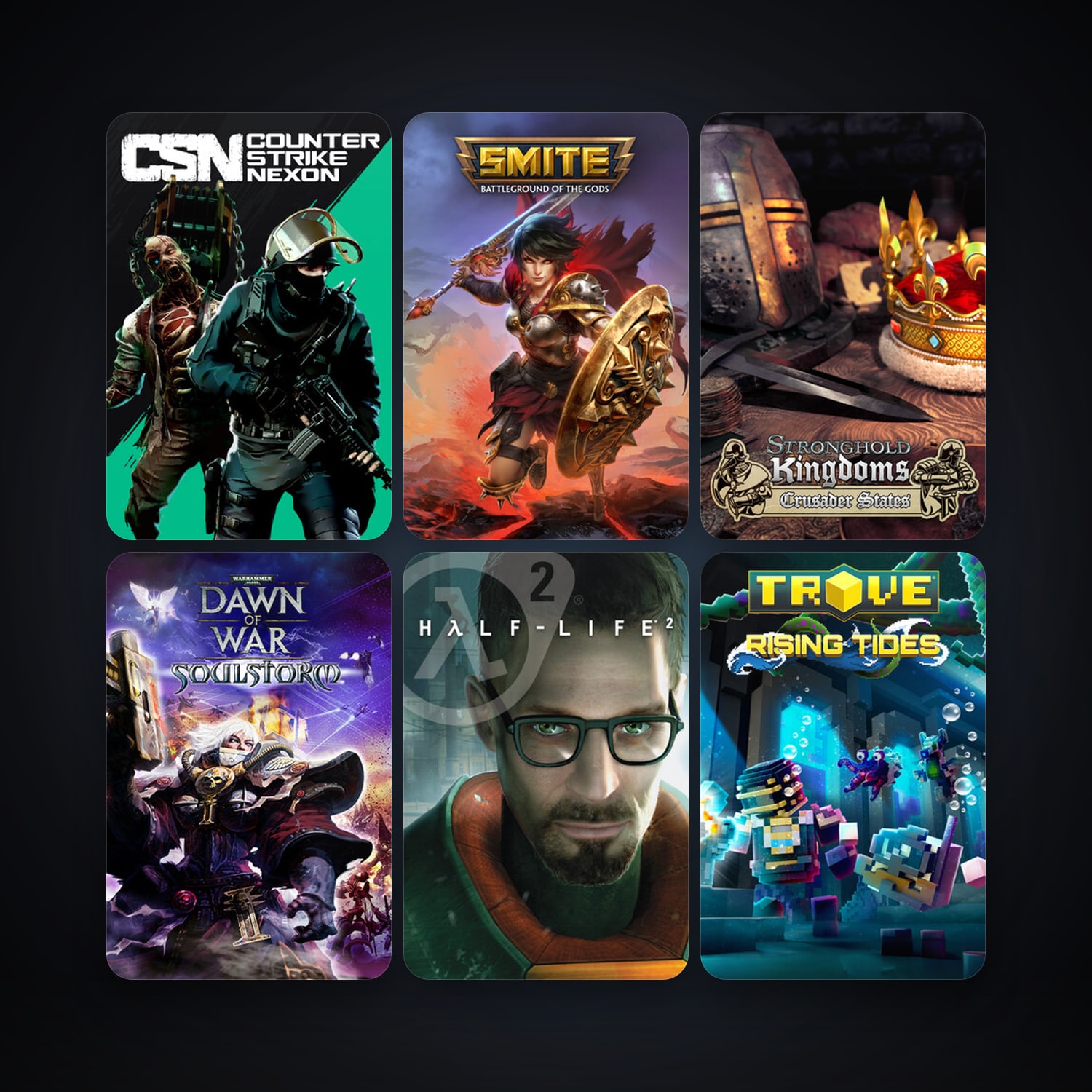 Half-Life 2 + Free CS2 (No Prime), 98 games, clean — HabibiAccounts