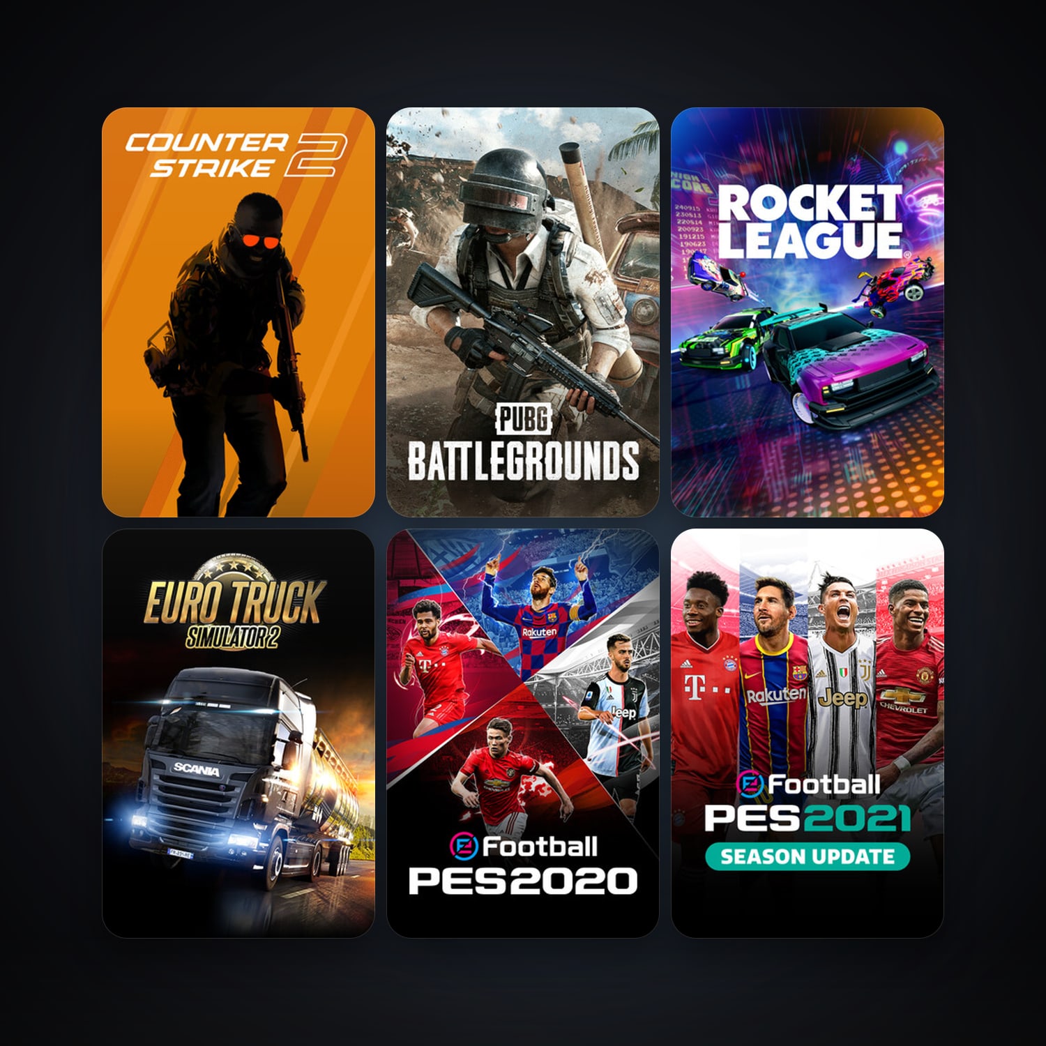 CS2 Prime + PAYDAY 2, 195 games, Steam 44, clean — HabibiAccounts