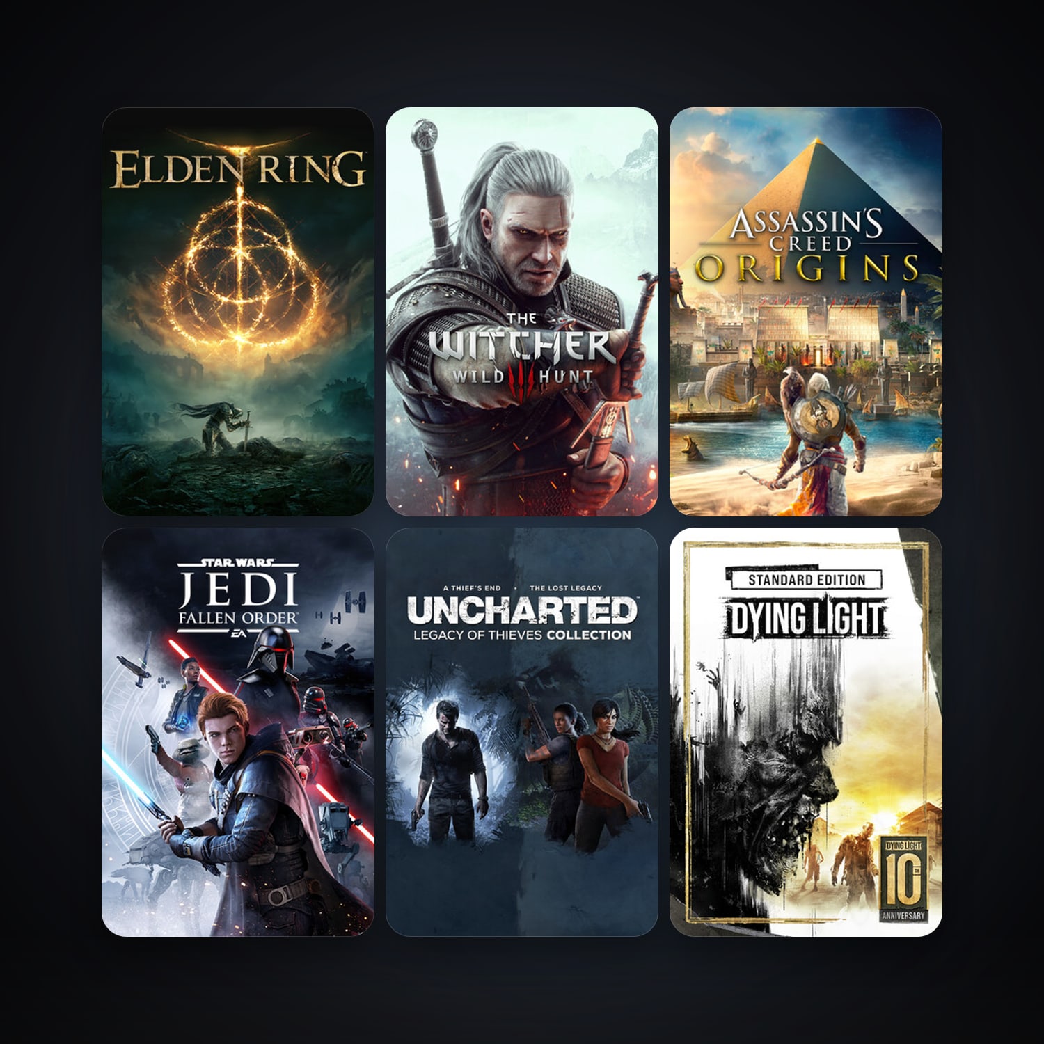Dying Light + Middle-earth: Shadow of Mordor, 25 games, clean — HabibiAccounts