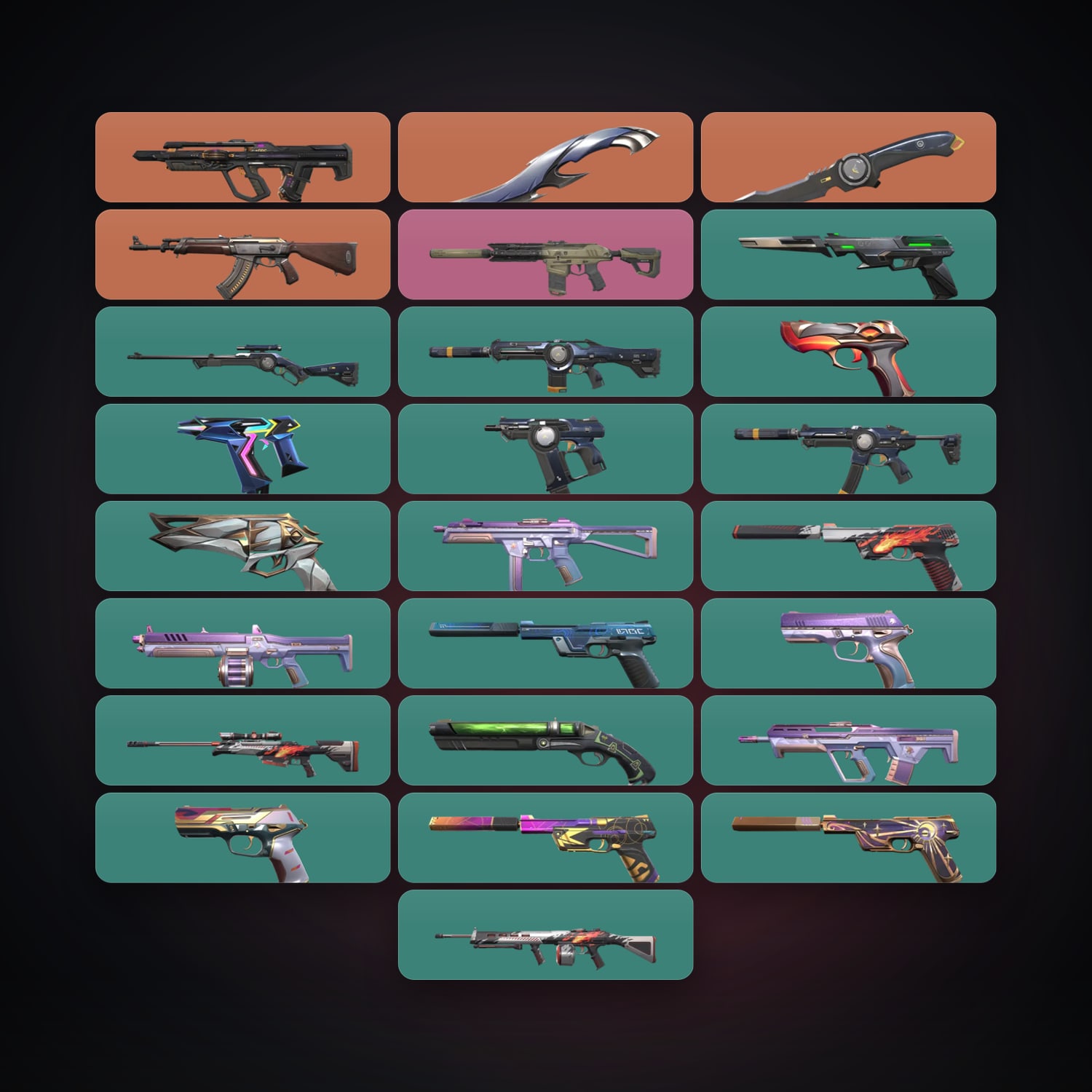 EU Silver 3 locker — 2 knives, 26 skins, lvl 210 — HabibiAccounts