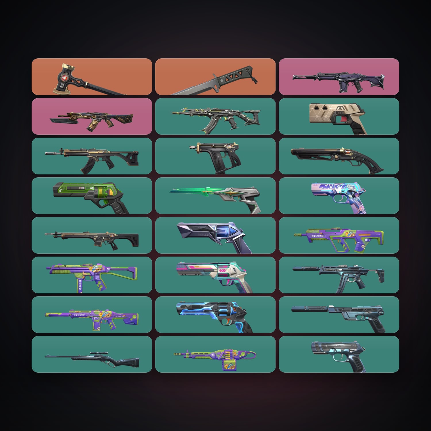 BR Plat 1 locker — 2 knives, 24 skins, lvl 172 — HabibiAccounts