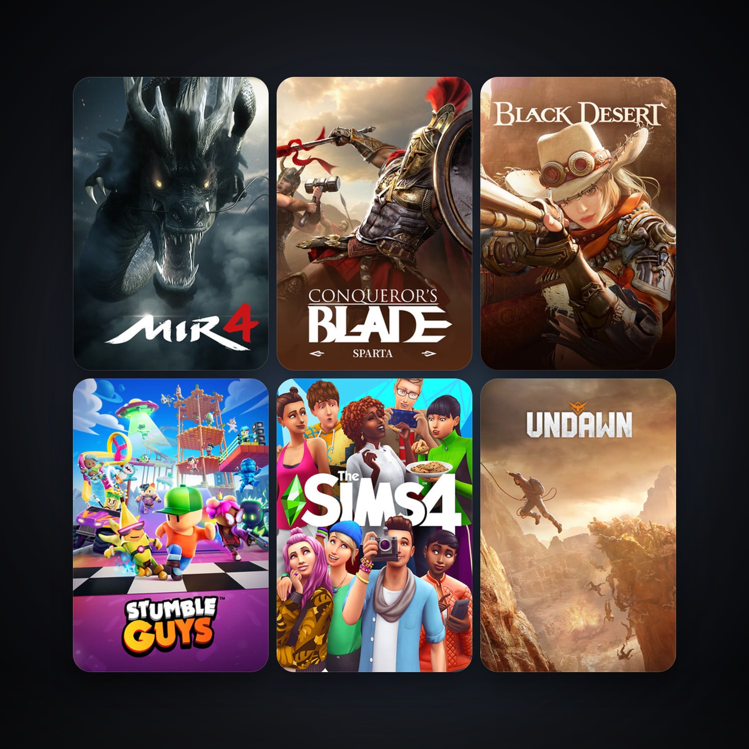 Black Desert Online + Conqueror's Blade (2020), 7 games, clean — HabibiAccounts