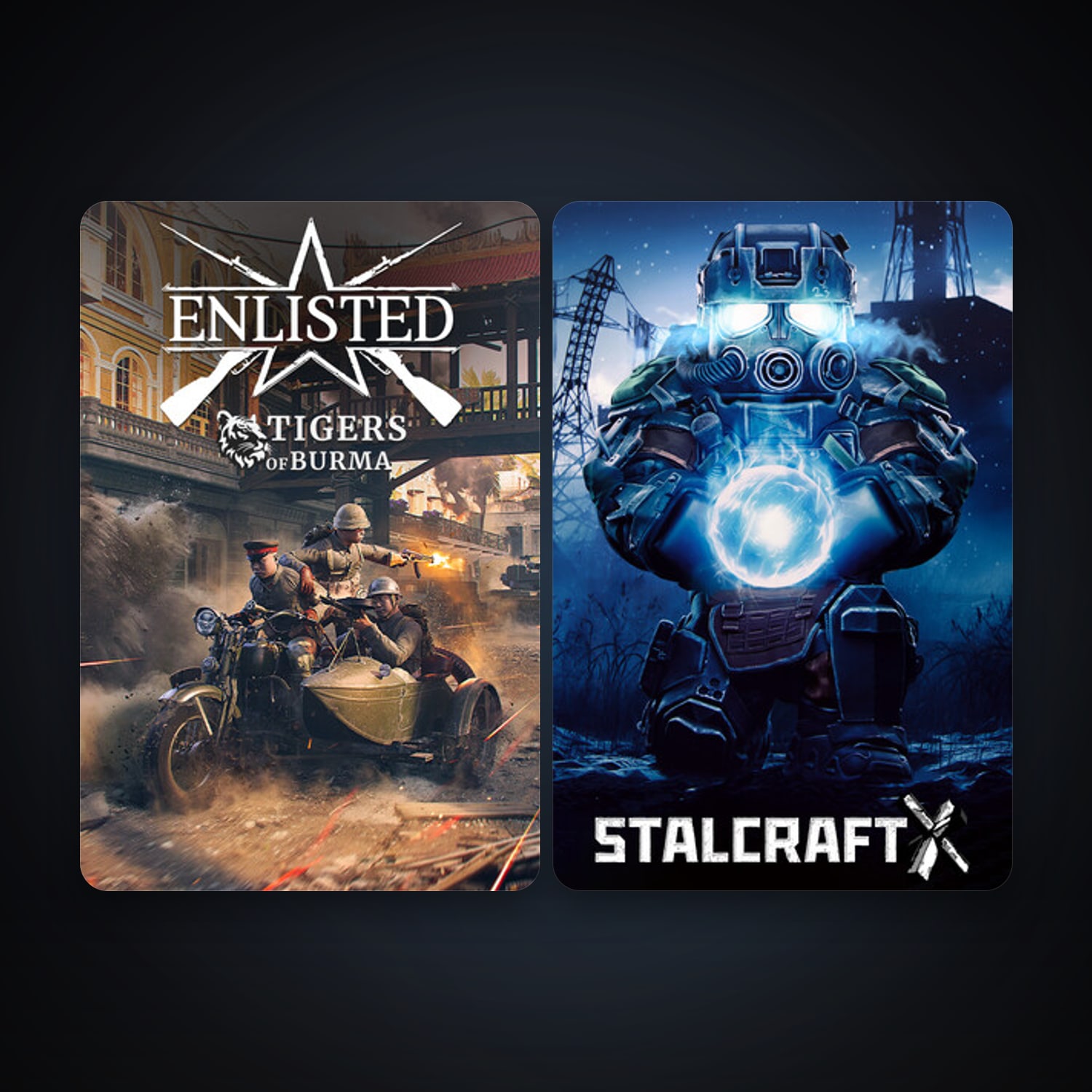 STALZONE + Enlisted, 4 games, clean — HabibiAccounts
