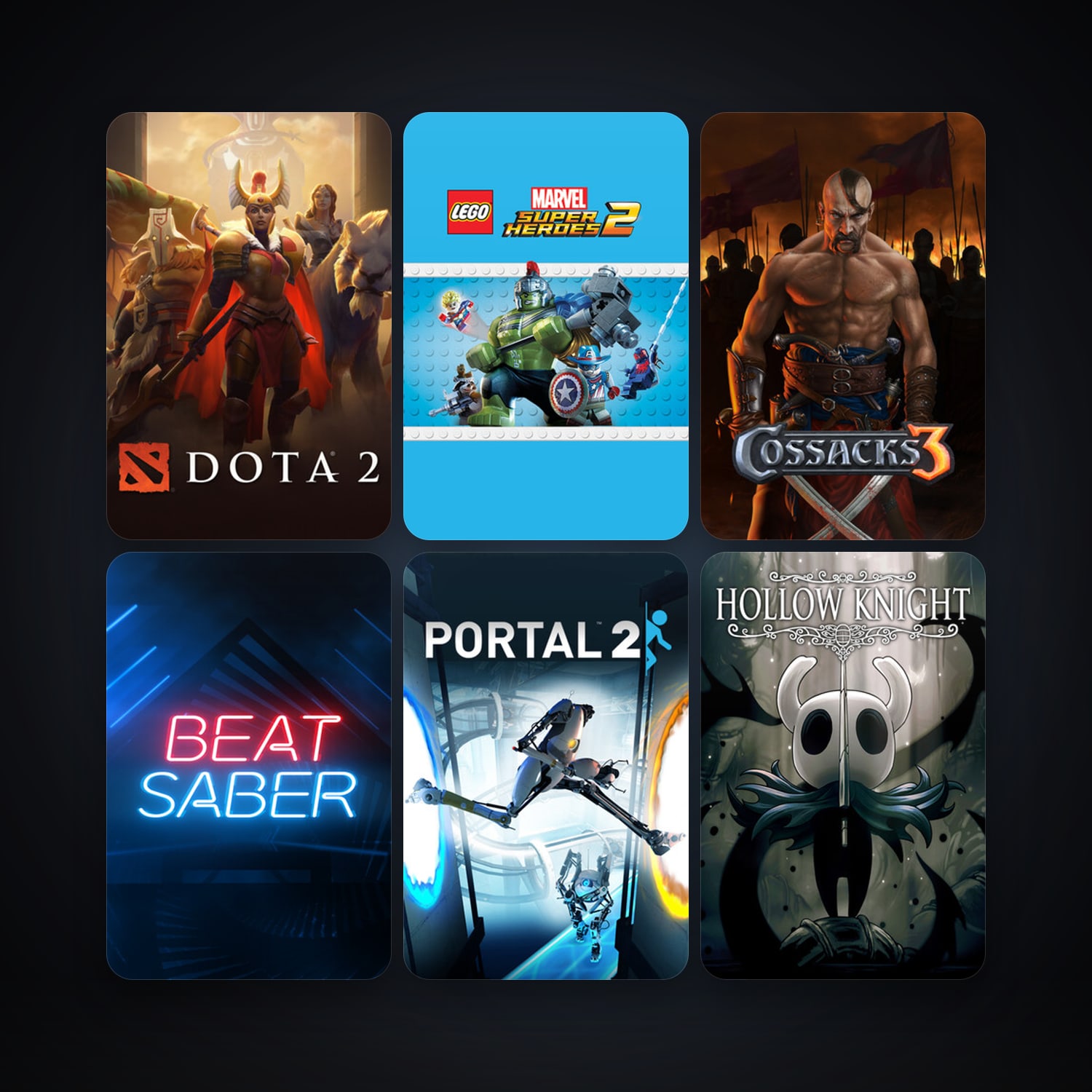 Dota 2 + Portal 2, 30 games, clean — HabibiAccounts