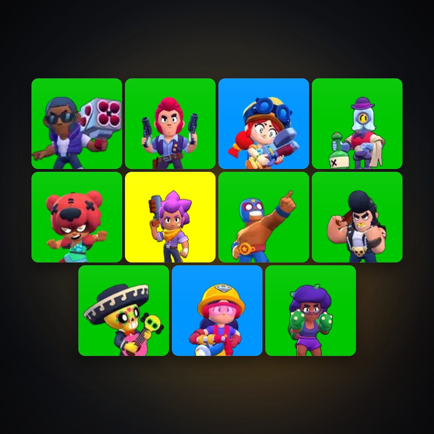11 Brawlers | 1.3K Trophies | TH 15 — Supercell Account — HabibiAccounts