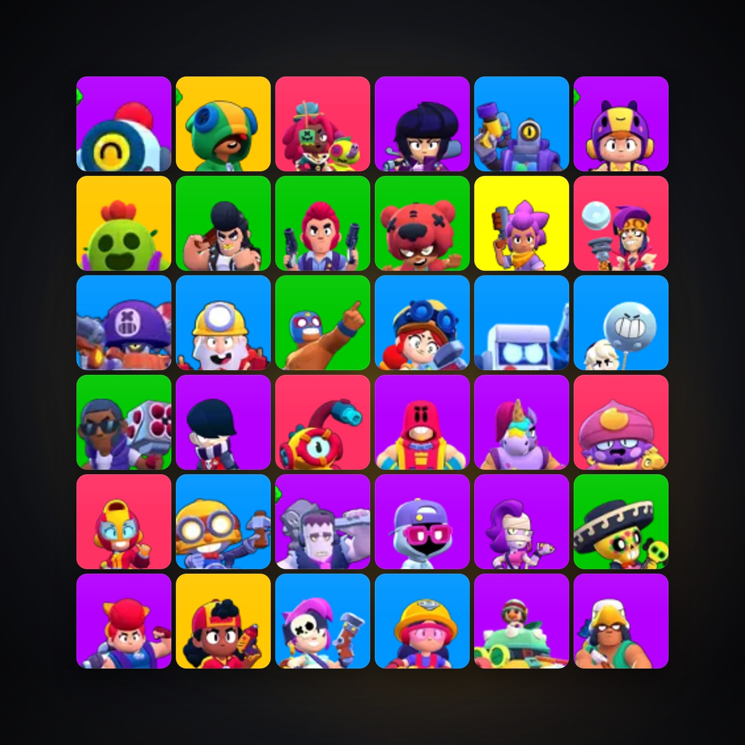 54 Brawlers | 5.9K Trophies — Supercell Account — HabibiAccounts