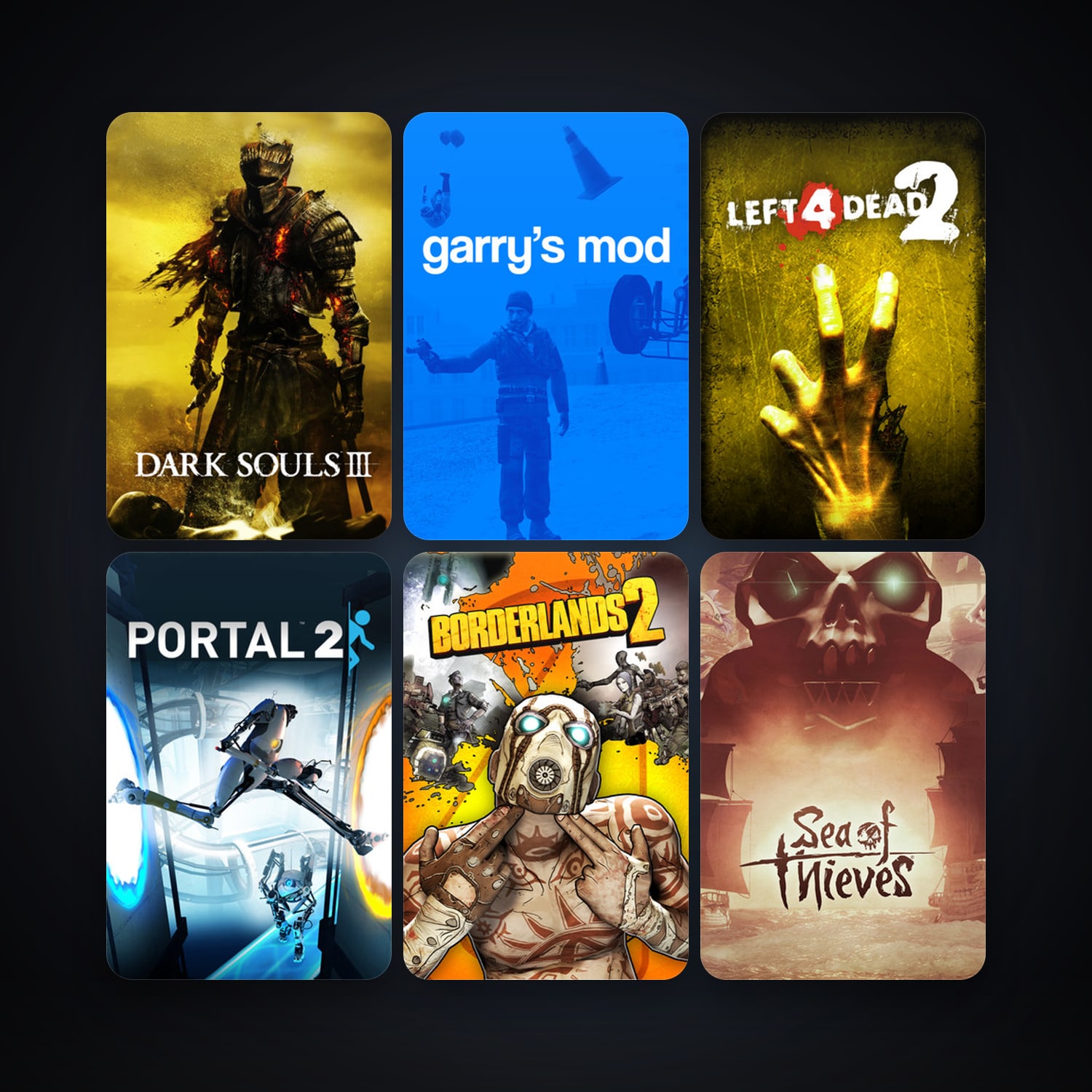 Portal + Left 4 Dead 2, 22 games, clean — HabibiAccounts