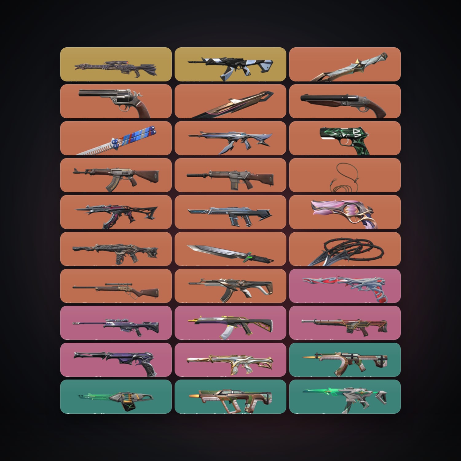 BR Bronze 2 locker — 6 knives, 81 skins, lvl 113 — HabibiAccounts