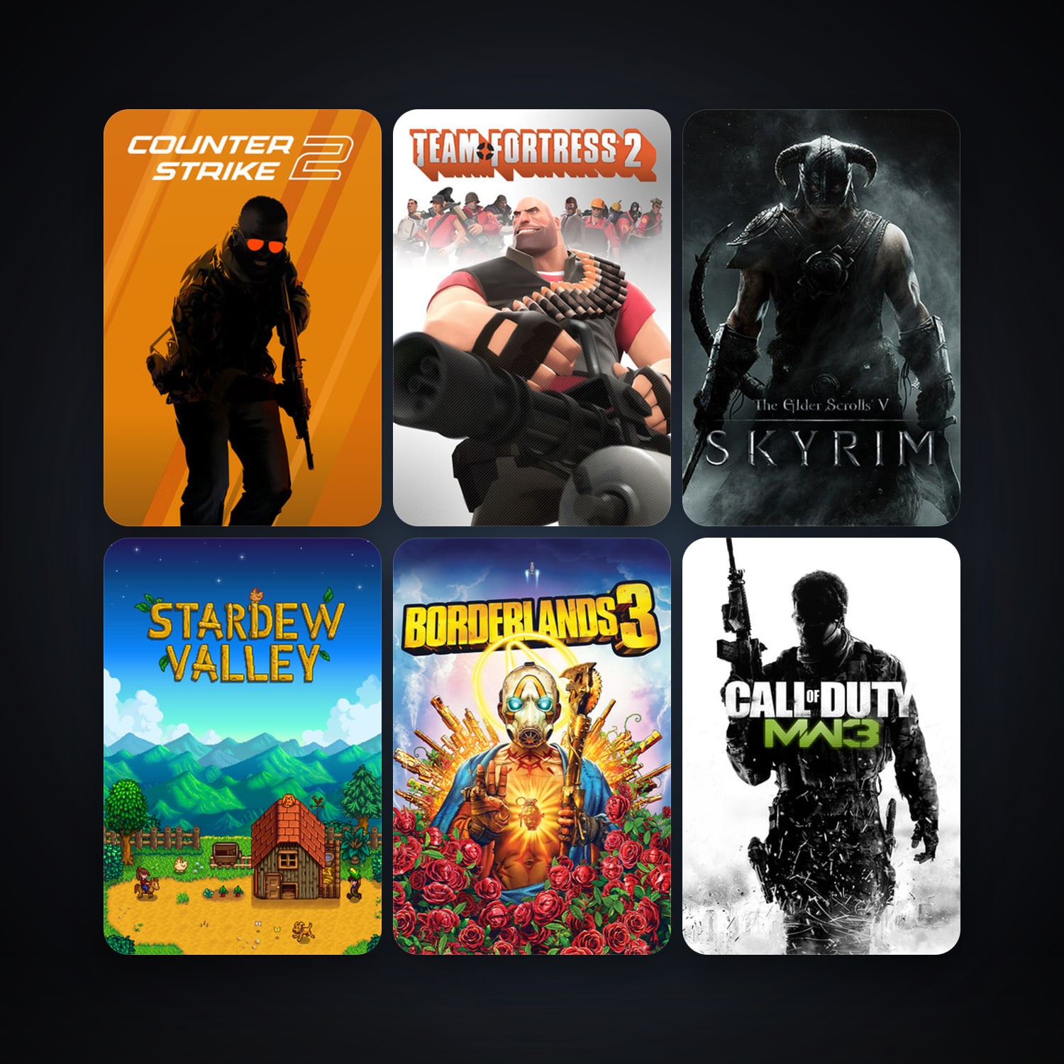 Team Fortress 2 + CS2 Prime, 56 games, Steam 26, clean — HabibiAccounts
