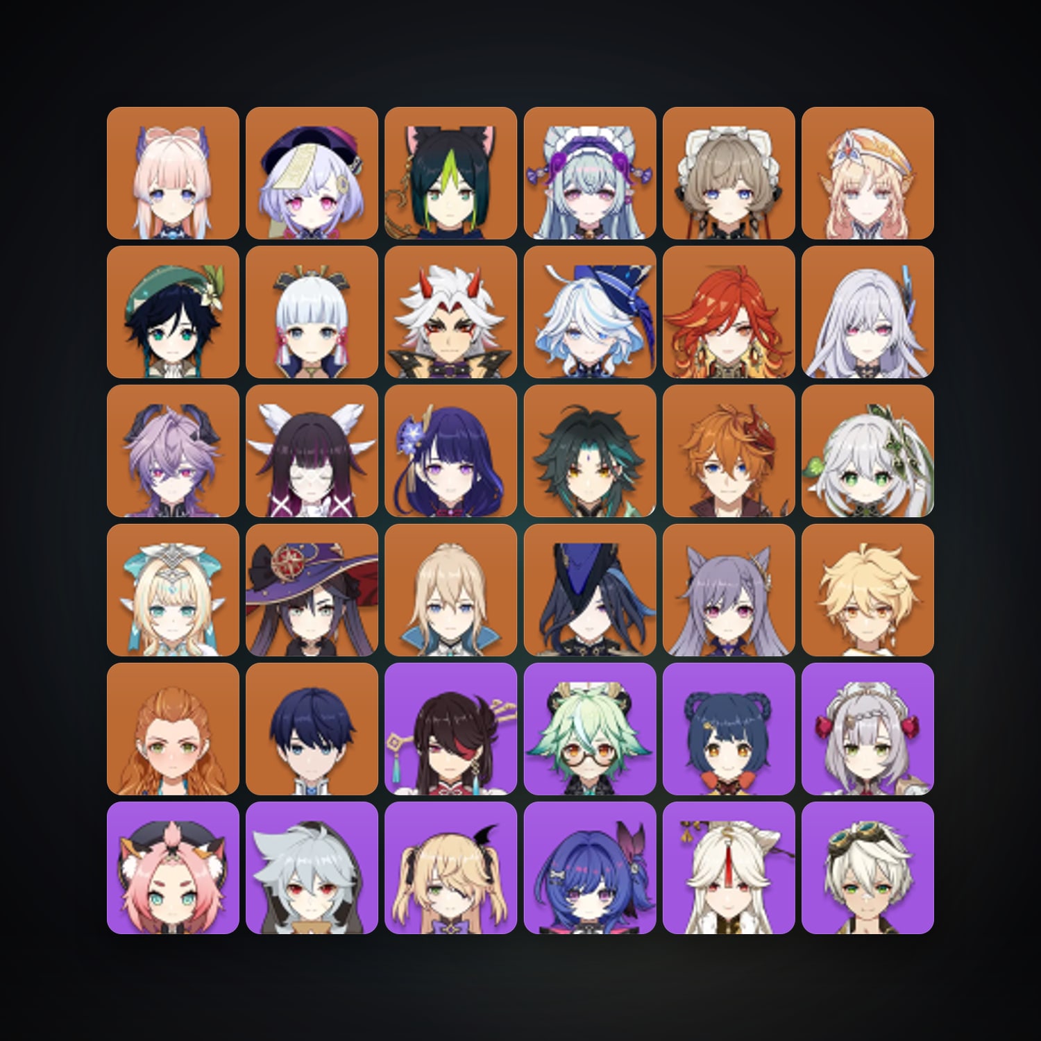 Genshin Impact | AR 59 | 66 Chars | 23× 5★ — Genshin / miHoYo Account — HabibiAccounts