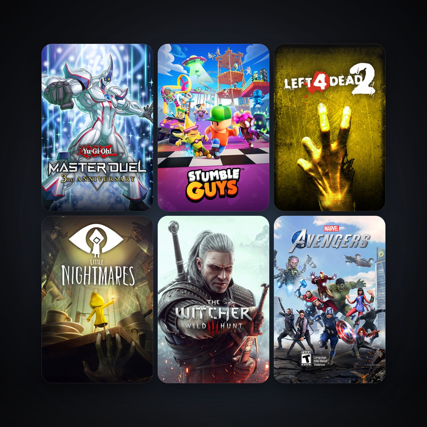 Left 4 Dead 2 + The Witcher 3: Wild Hunt, 16 games, clean — HabibiAccounts