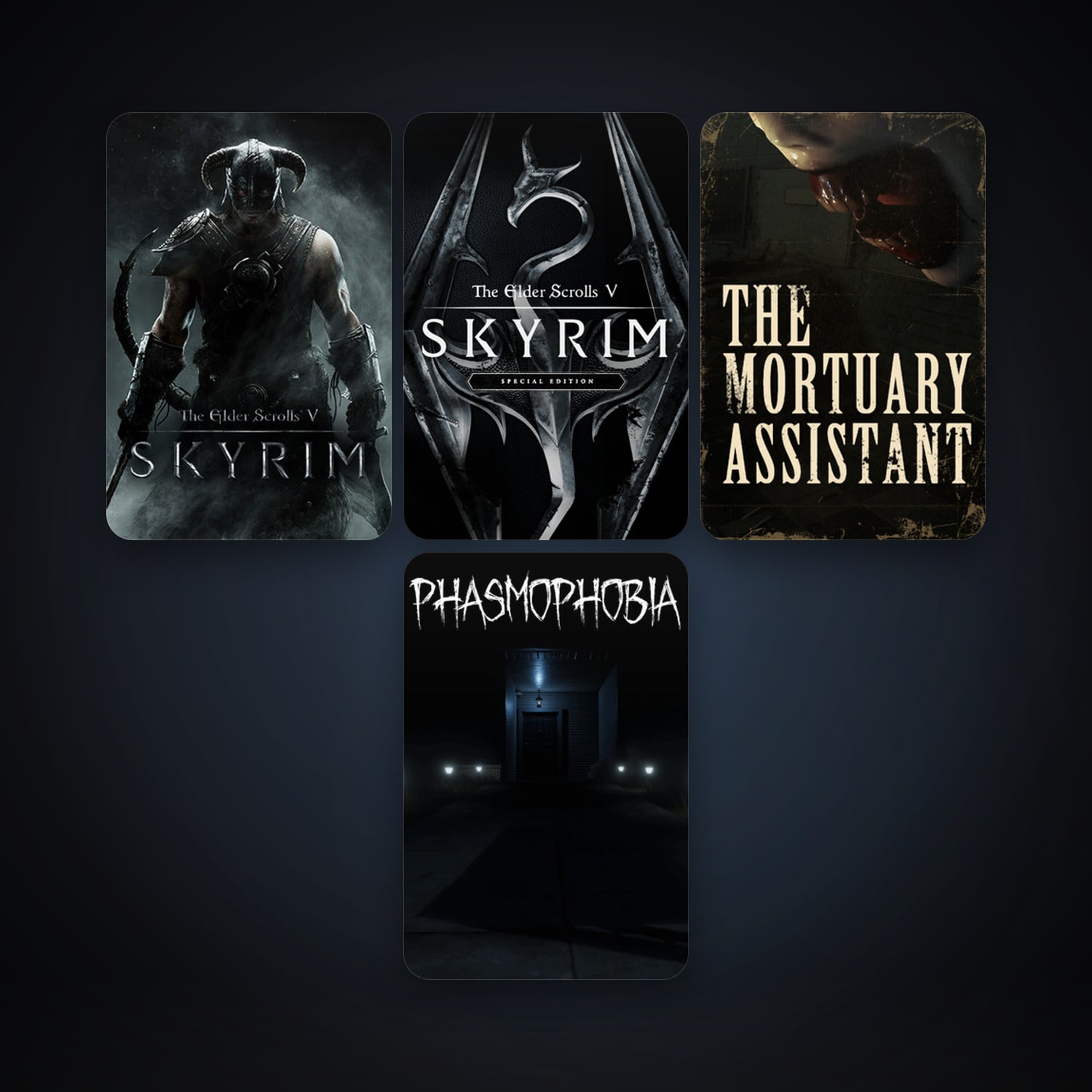 The Elder Scrolls V: Skyrim + The Elder Scrolls V: Skyrim Special Edition, 4 games, clean — HabibiAccounts