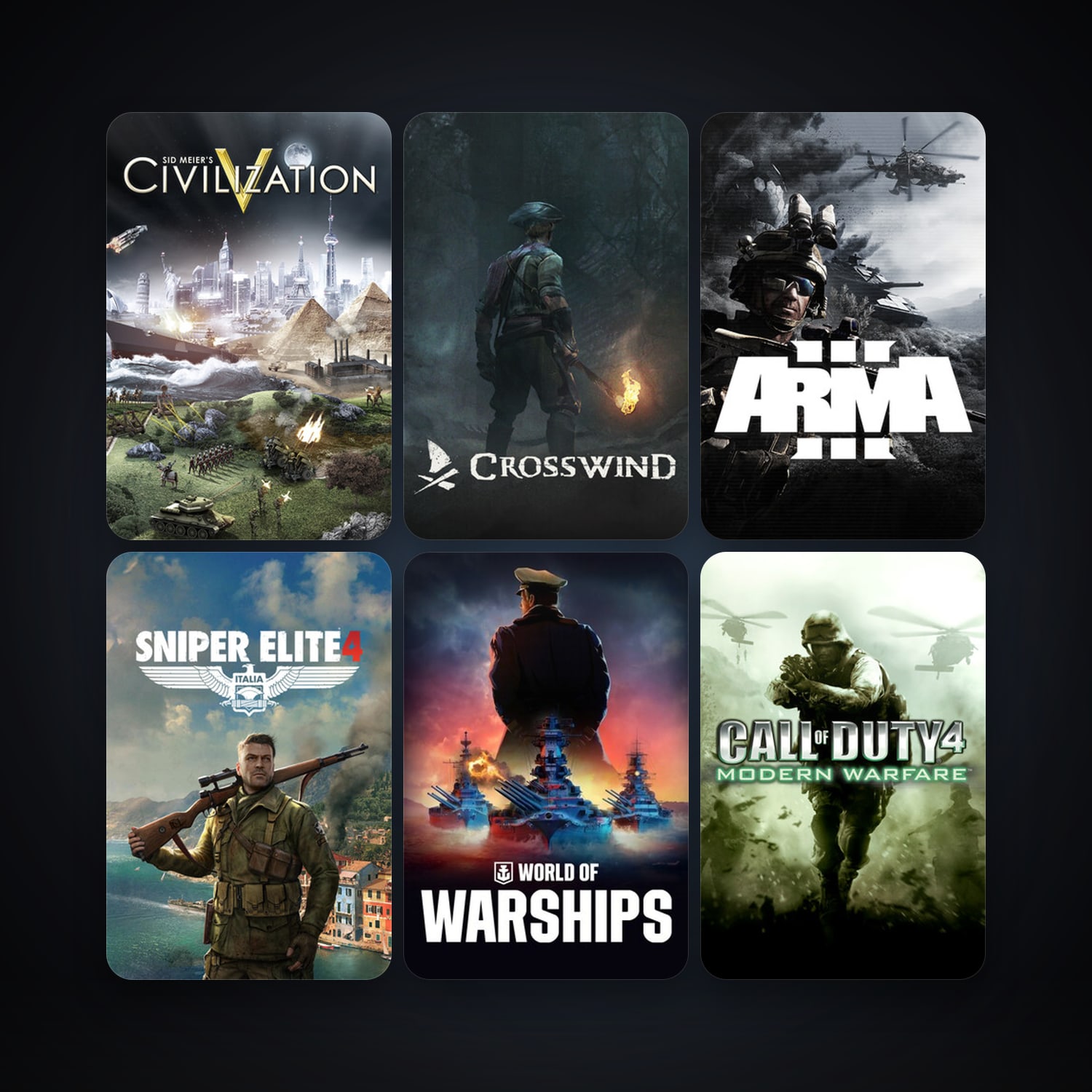 Free CS2 (No Prime) + Call of Duty 4: Modern Warfare, 11 games, clean — HabibiAccounts