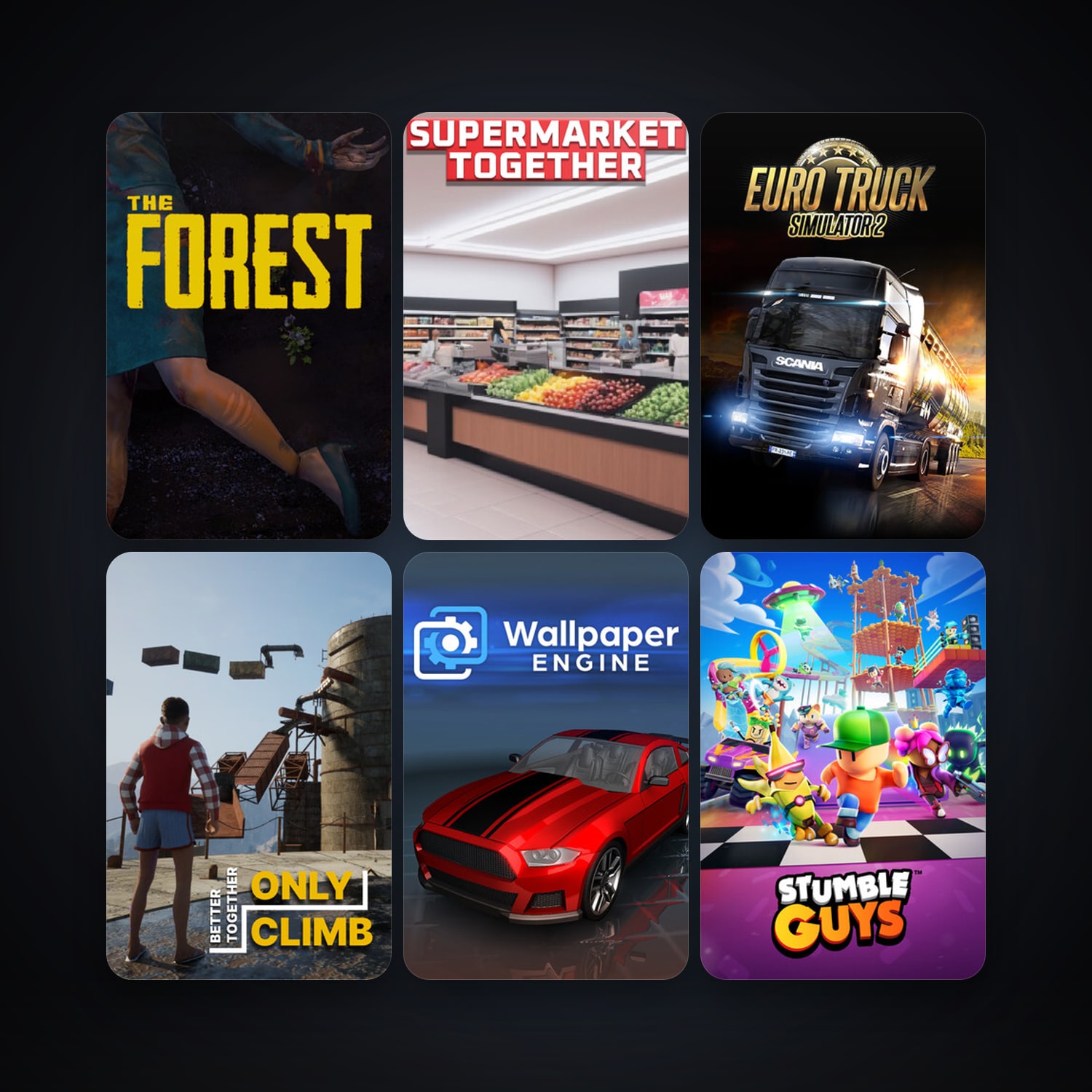 Free CS2 (No Prime) + Euro Truck Simulator 2, 21 games, clean — HabibiAccounts