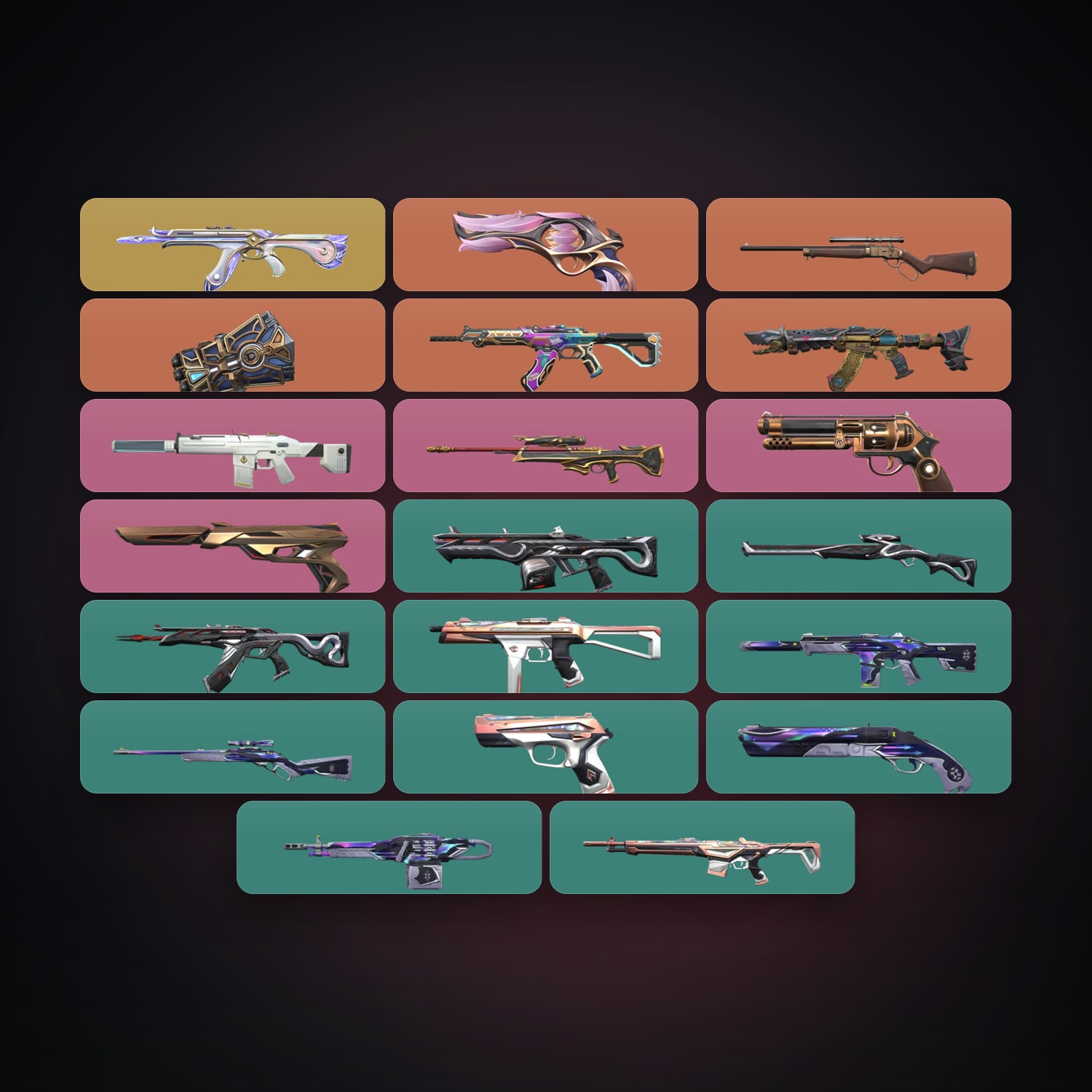 AP Iron 2 locker — 1 knives, 20 skins, lvl 101 — HabibiAccounts