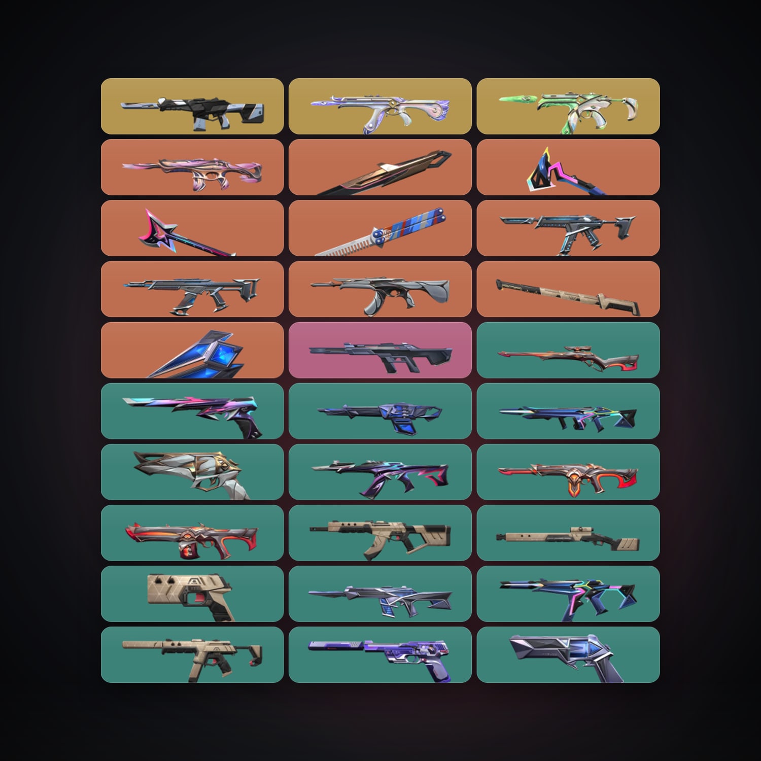 EU Bronze 1 locker — 6 knives, 75 skins, lvl 124 — HabibiAccounts