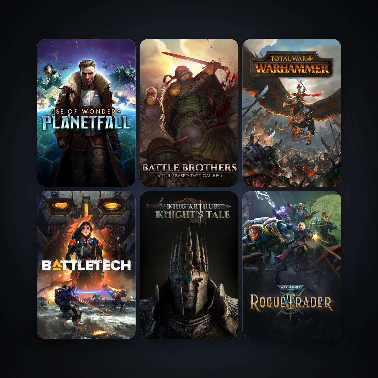 Total War: WARHAMMER + Battle Brothers, 44 games, clean — HabibiAccounts