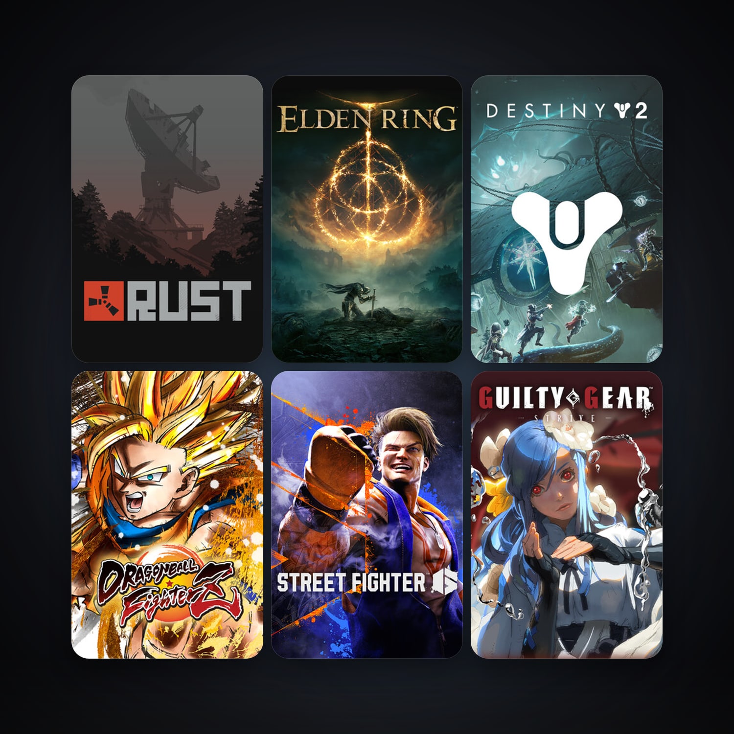 Wallpaper Engine + DRAGON BALL FighterZ, 77 games, clean — HabibiAccounts