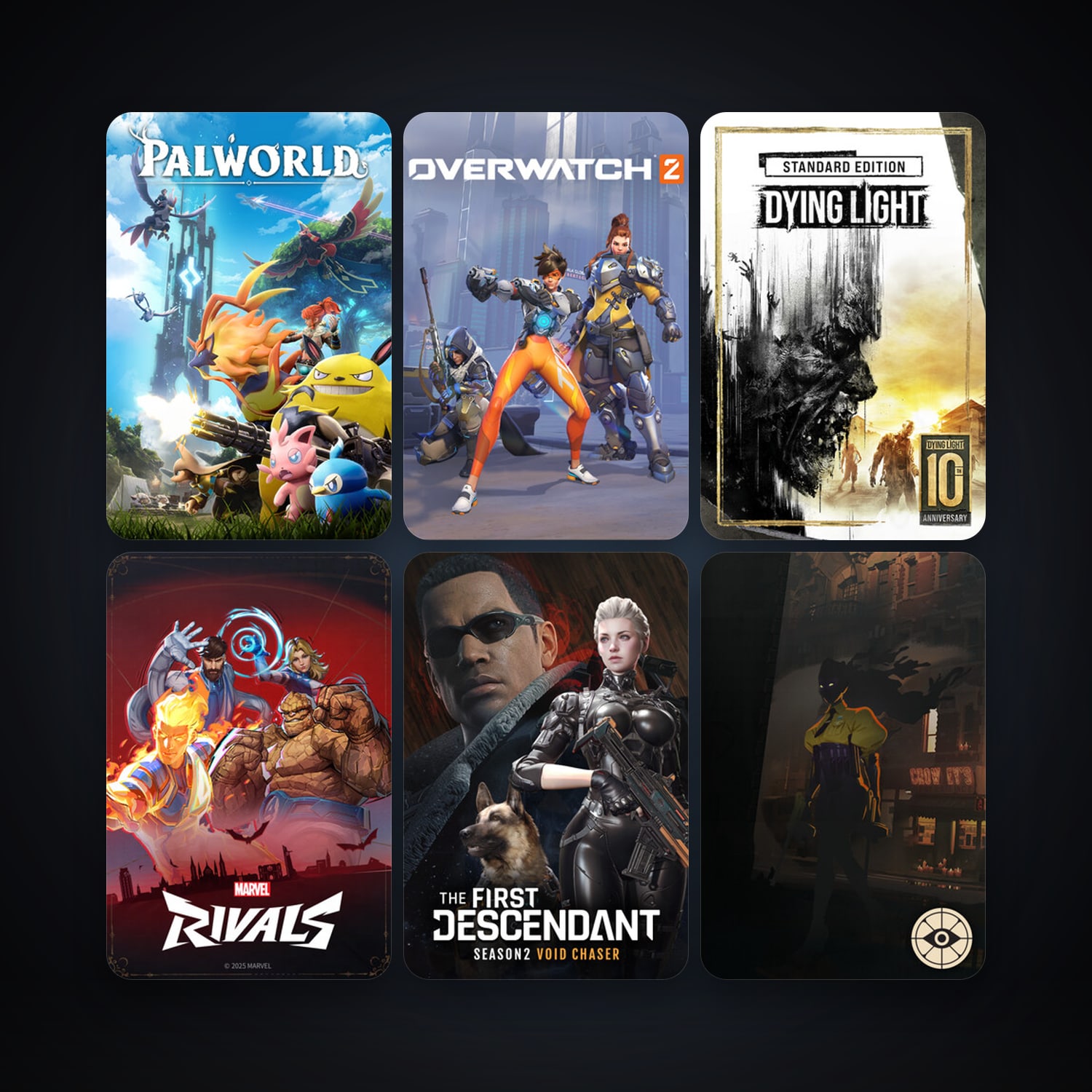 Dying Light + Deadlock, 9 games, clean — HabibiAccounts