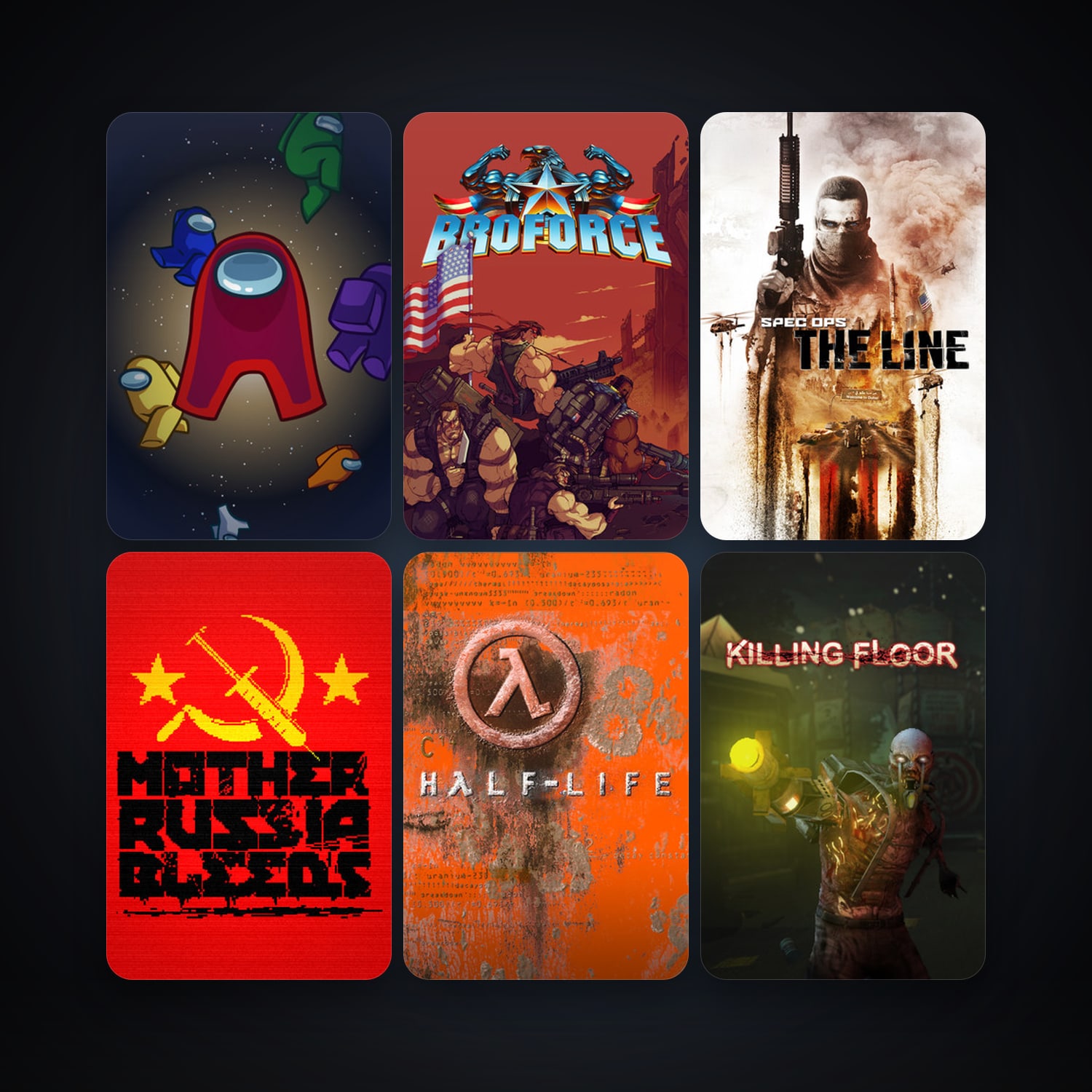 Half-Life + Killing Floor, 66 games, Steam 10, clean — HabibiAccounts