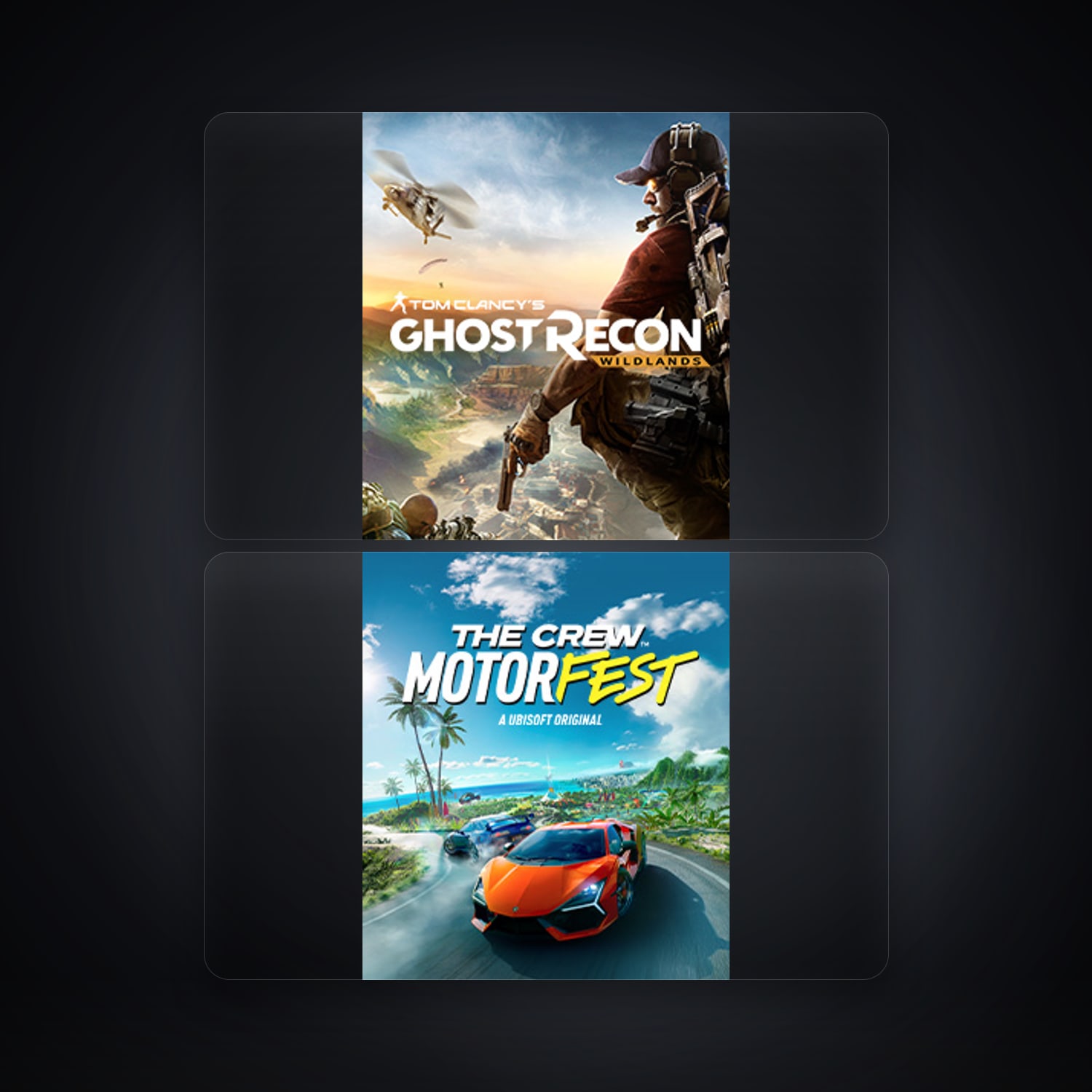 Ubisoft Tom Clancy's Ghost Recon Wildlands + The Crew Motorfest — TR — HabibiAccounts