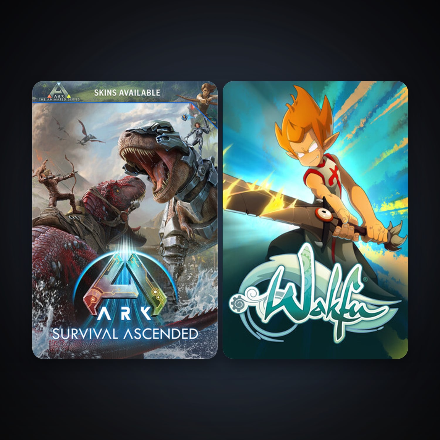 WAKFU + ARK: Survival Ascended, 2 games, clean — HabibiAccounts