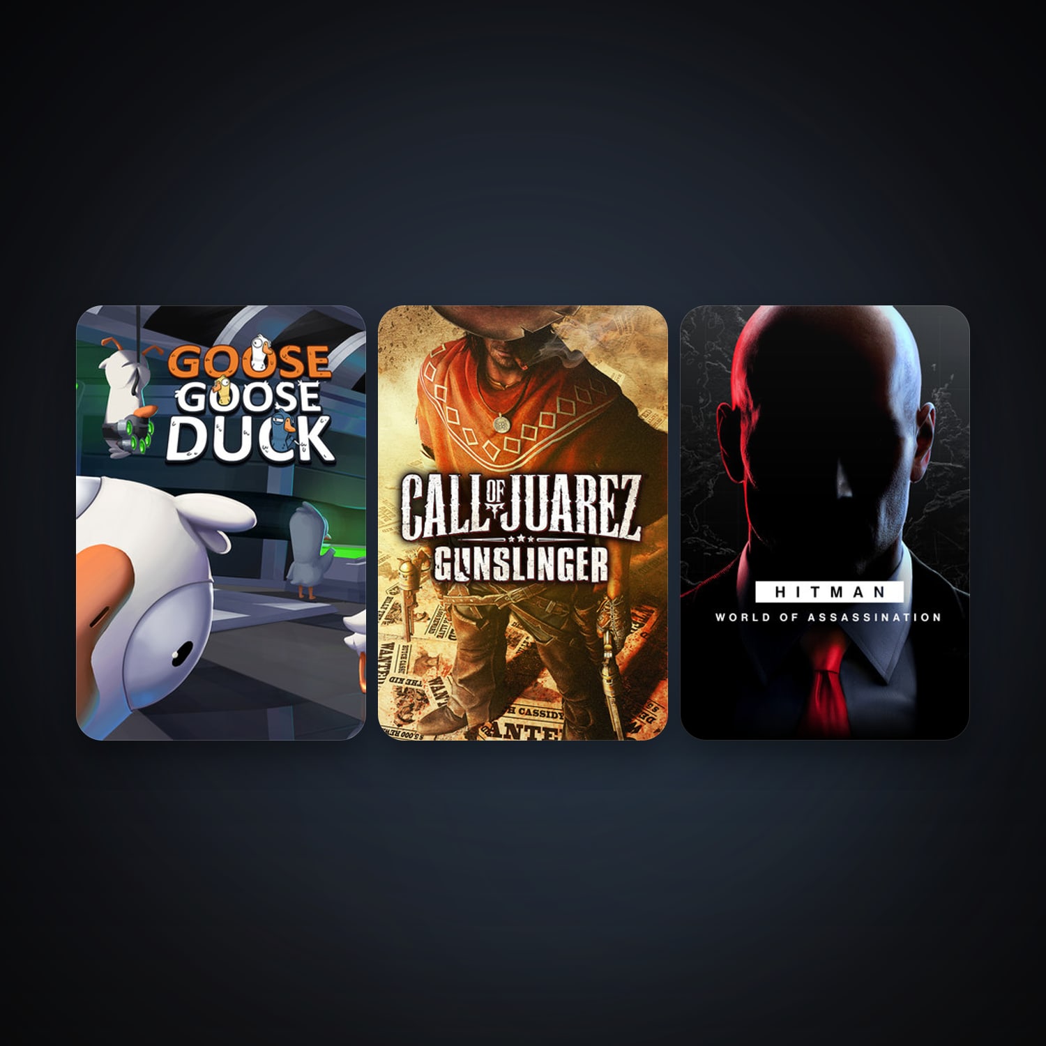 Call of Juarez: Gunslinger + Goose Goose Duck, 5 games, clean — HabibiAccounts