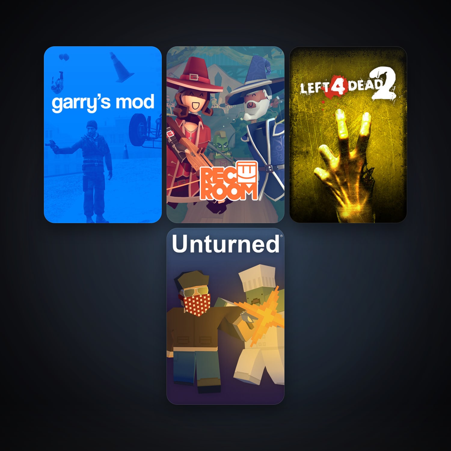 Left 4 Dead 2 + Garry's Mod, 7 games, clean — HabibiAccounts